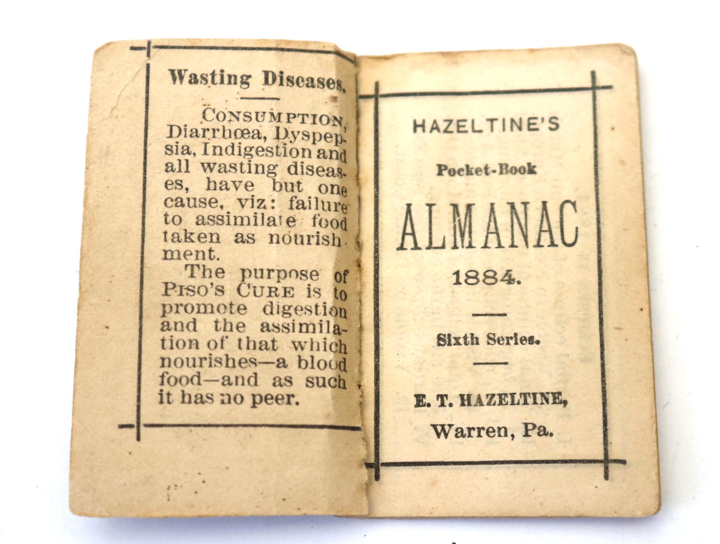 Miniature Book Cabinet with Collection of Publications