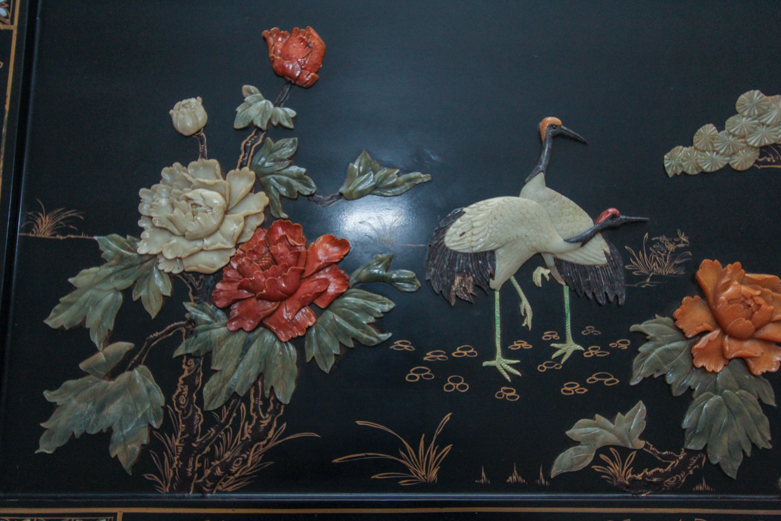 Chinese Mother of Pearl and Seashell Coffee Table