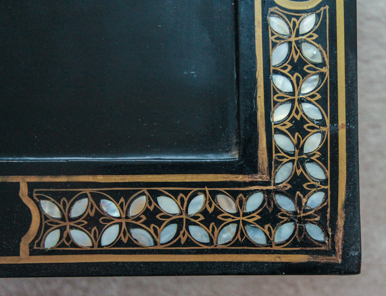 Chinese Mother of Pearl and Seashell Coffee Table