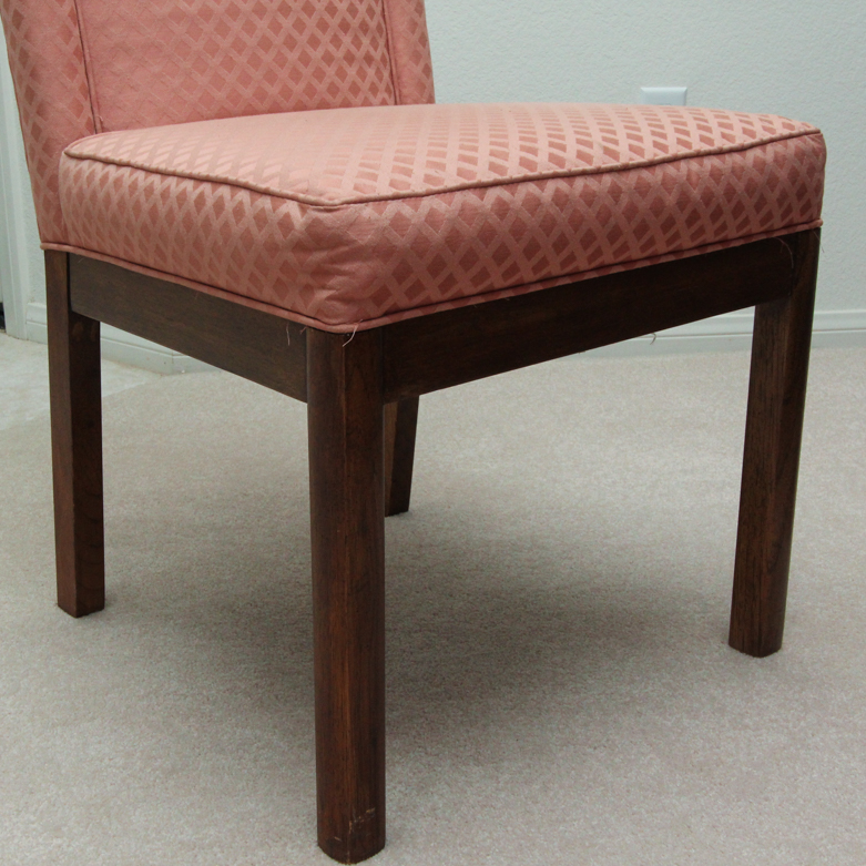 Set of Upholstered Dining Room Chairs