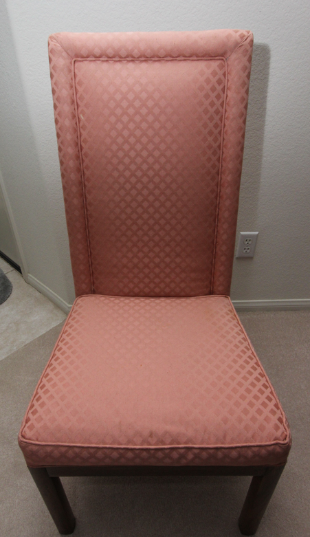 Set of Upholstered Dining Room Chairs