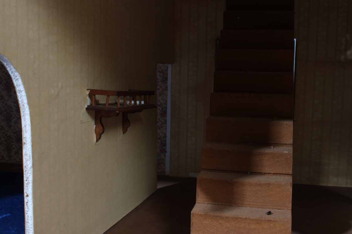 Hand-Crafted Dollhouse and Furniture