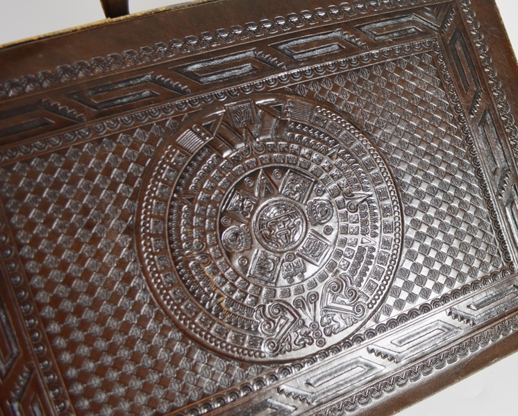 Vintage Leather Attache Briefcase