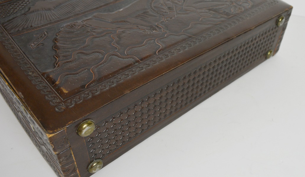 Vintage Leather Attache Briefcase