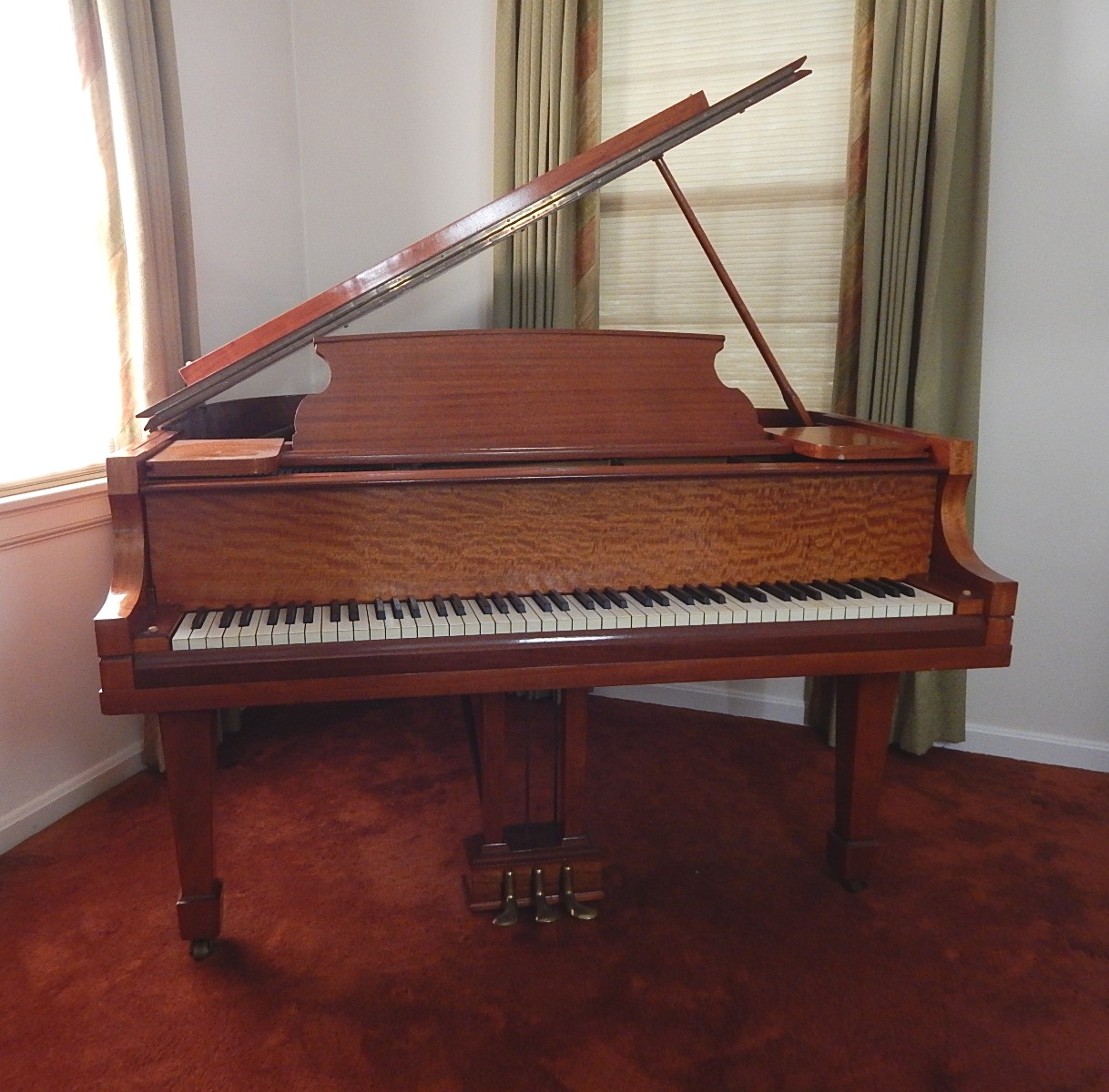C. Kurtzmann Baby Grand Piano