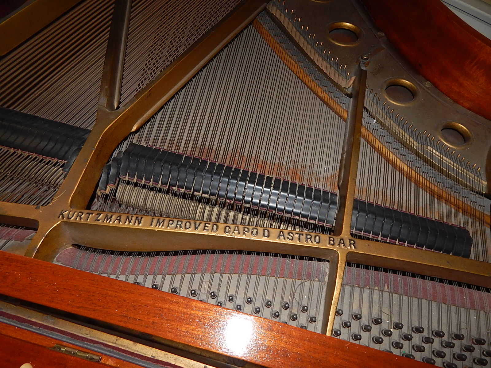 C. Kurtzmann Baby Grand Piano