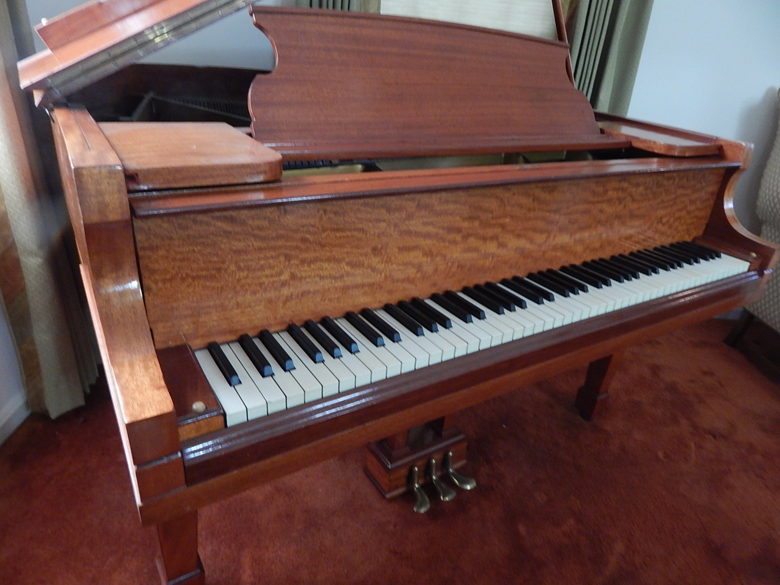 C. Kurtzmann Baby Grand Piano