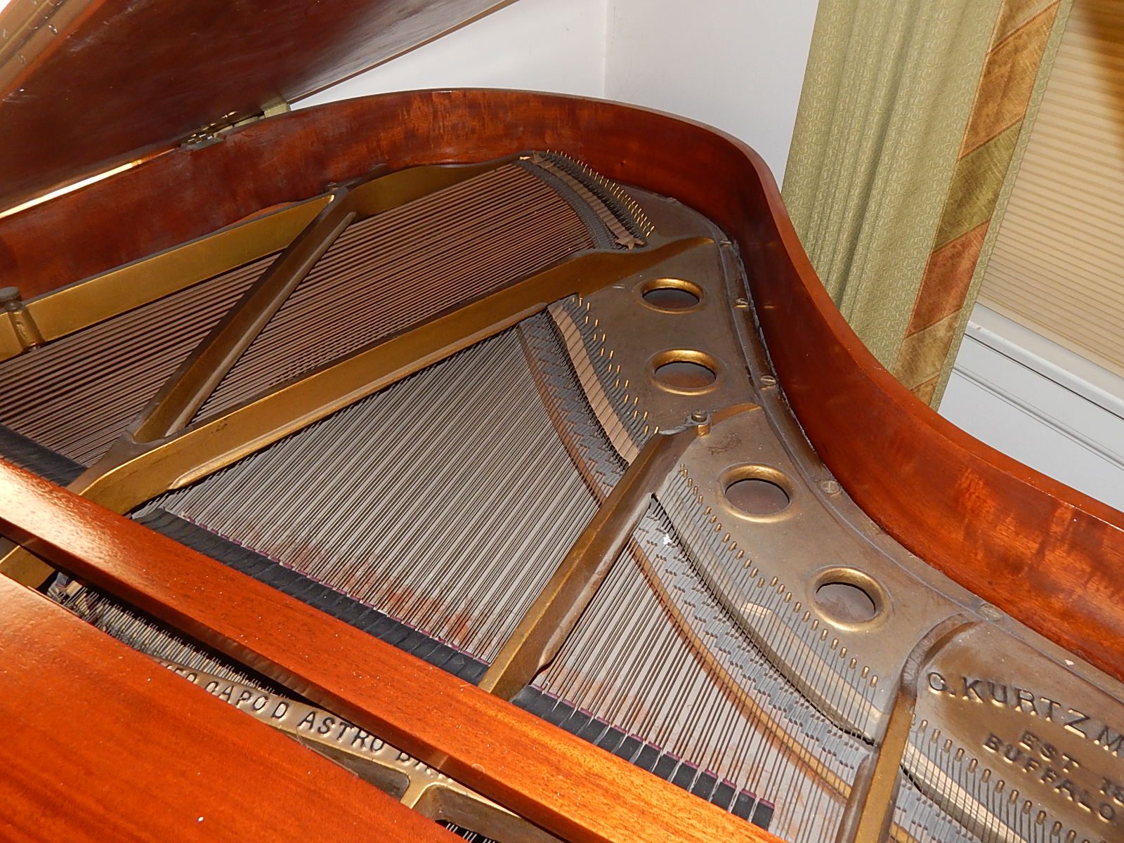 C. Kurtzmann Baby Grand Piano