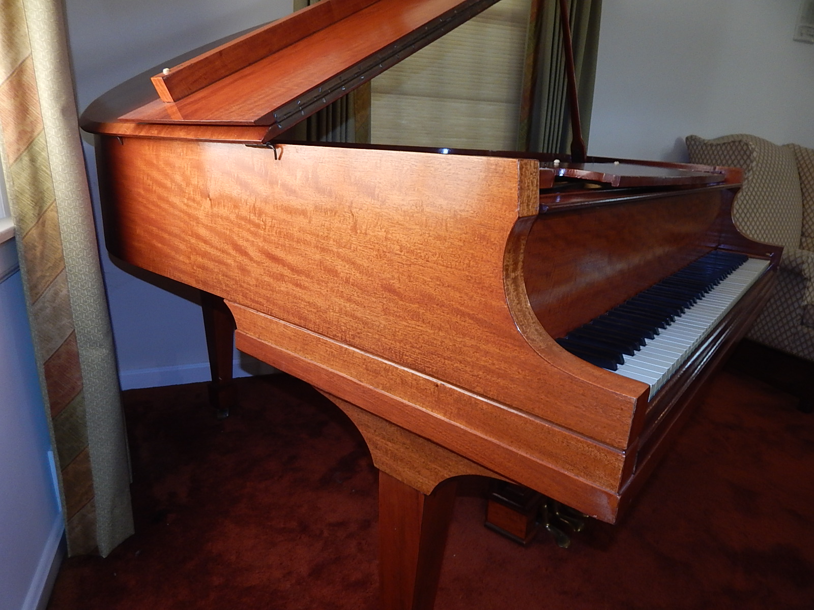 C. Kurtzmann Baby Grand Piano
