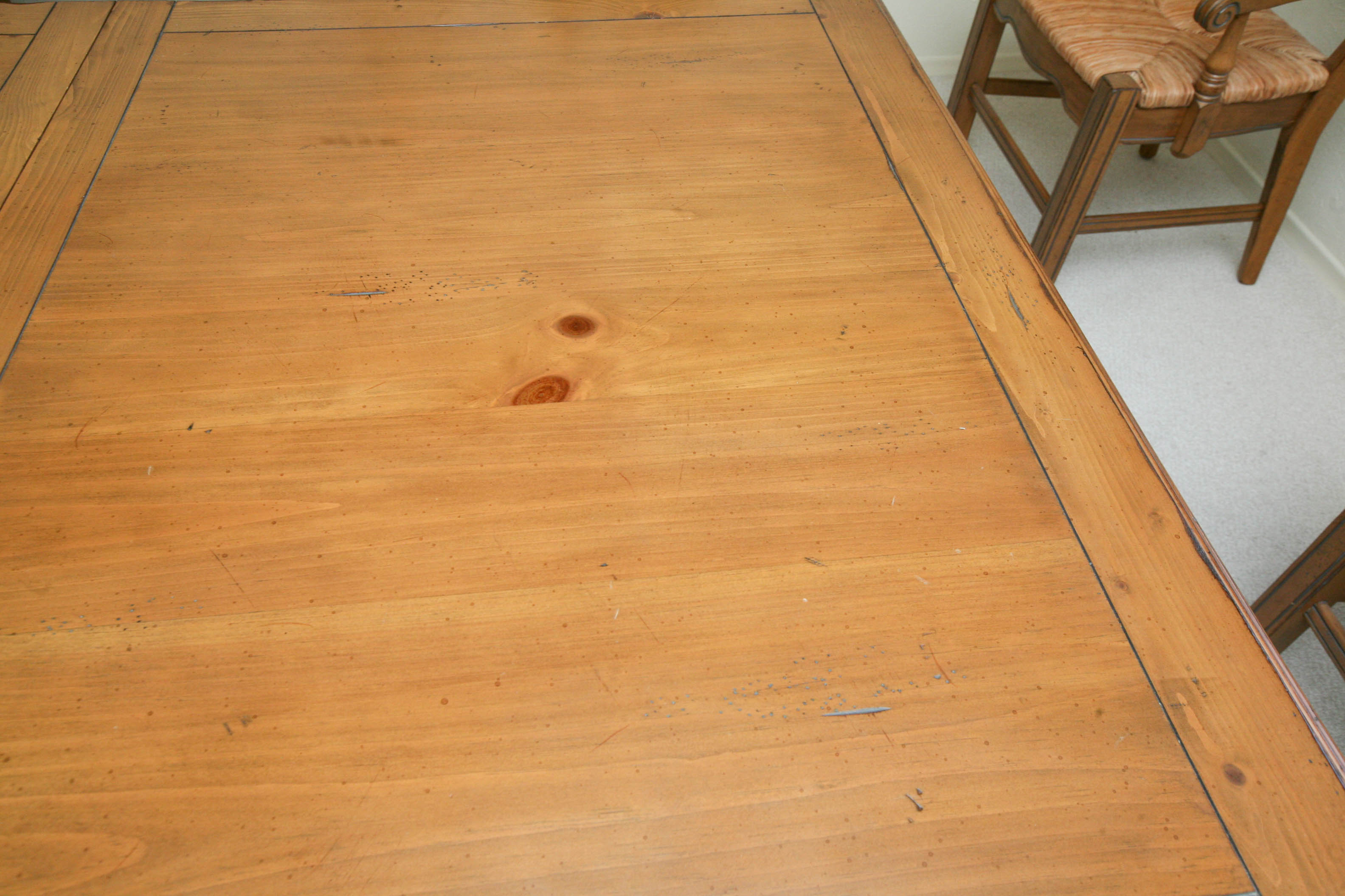 French Country Wooden Dining Table