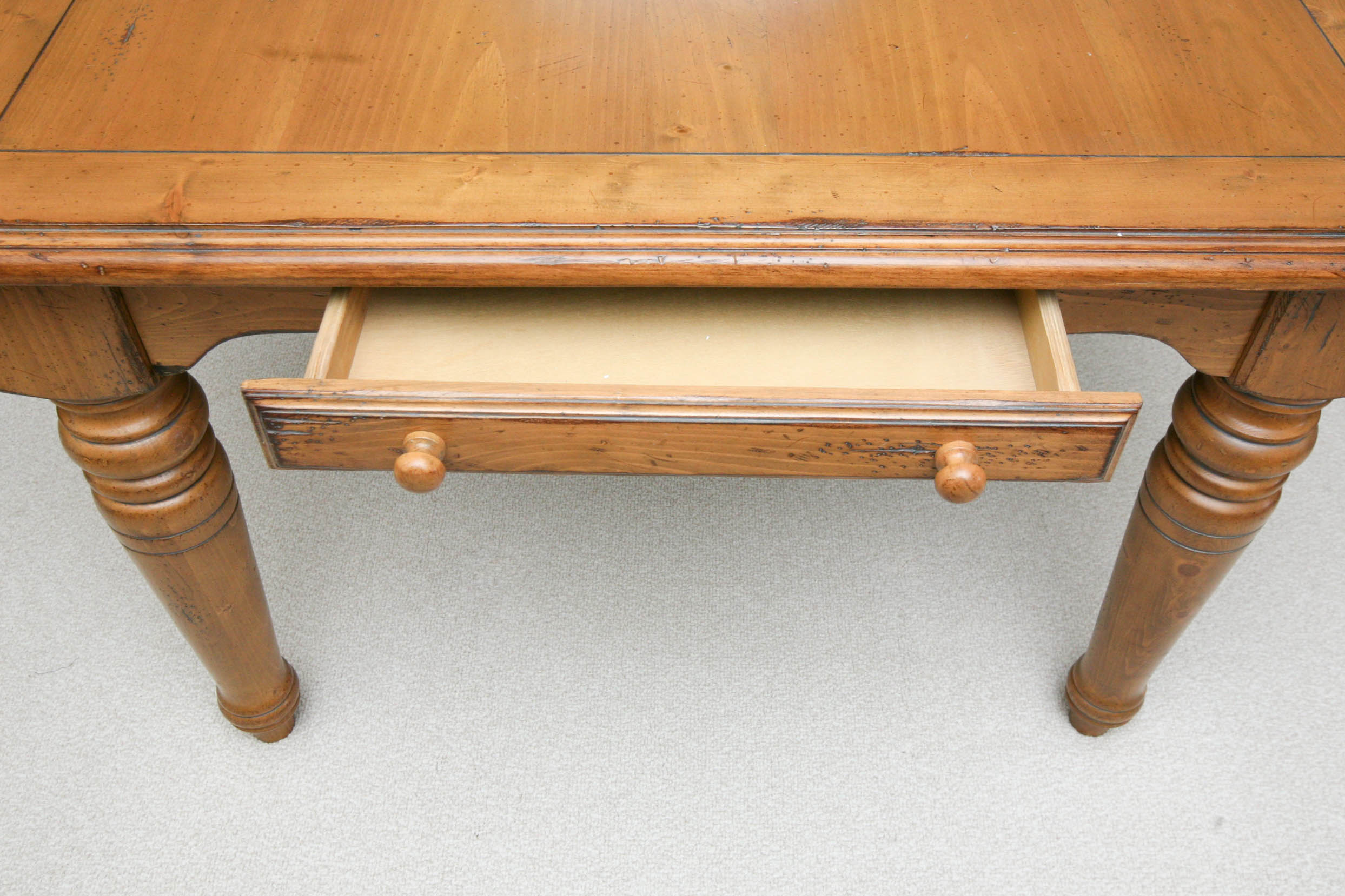 French Country Wooden Dining Table