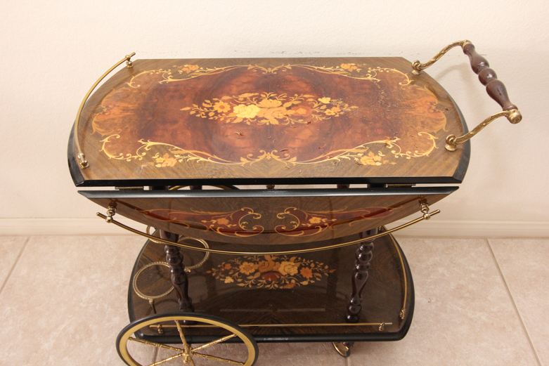 Vintage Italian Tea Cart