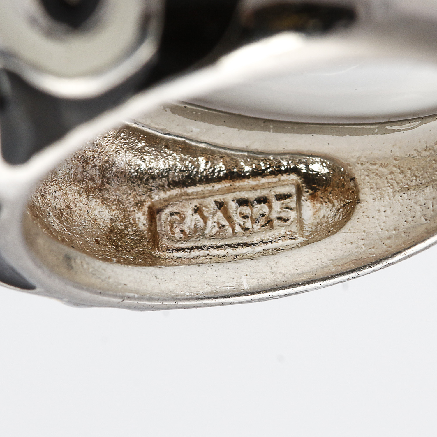 Sterling Silver Enamel Ring