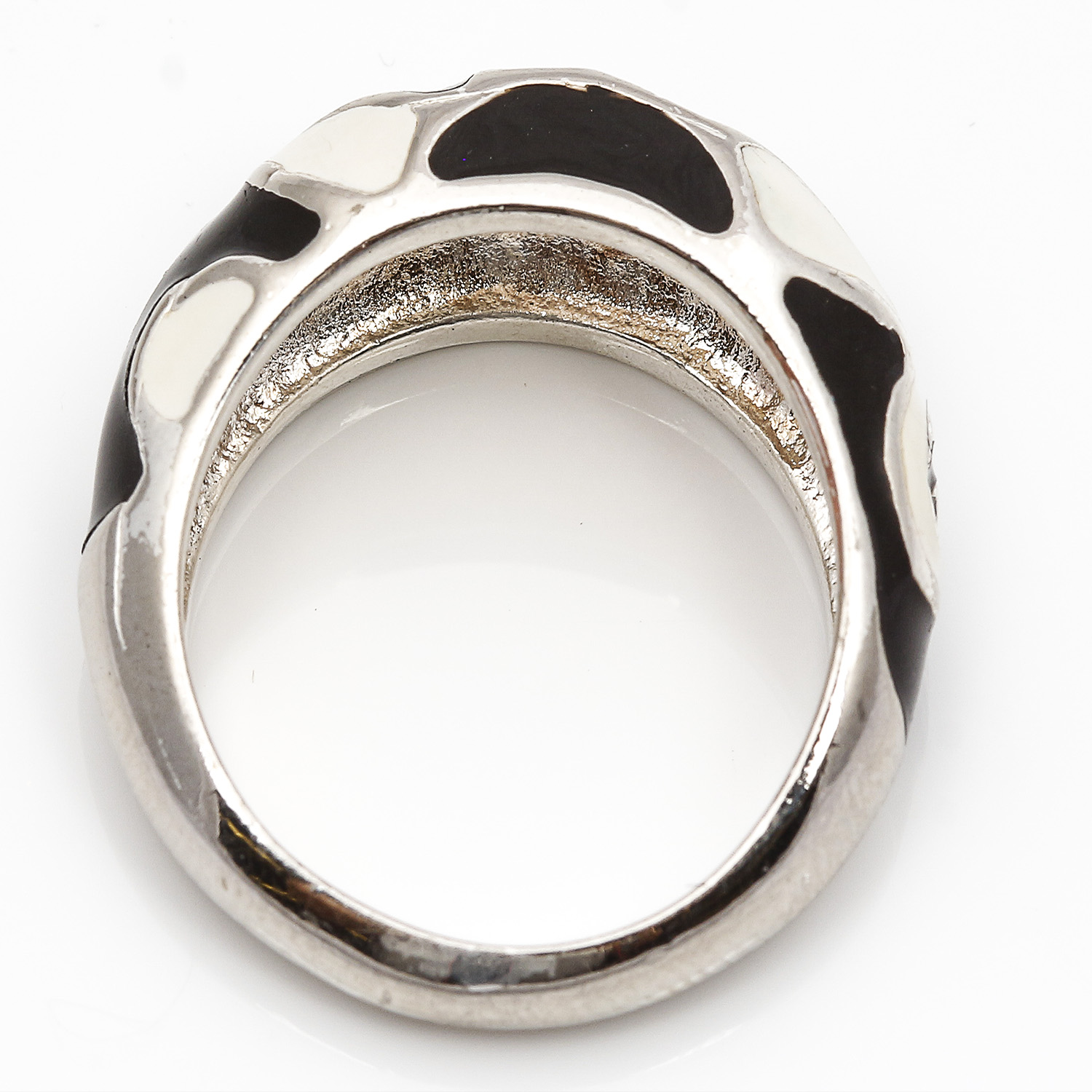 Sterling Silver Enamel Ring