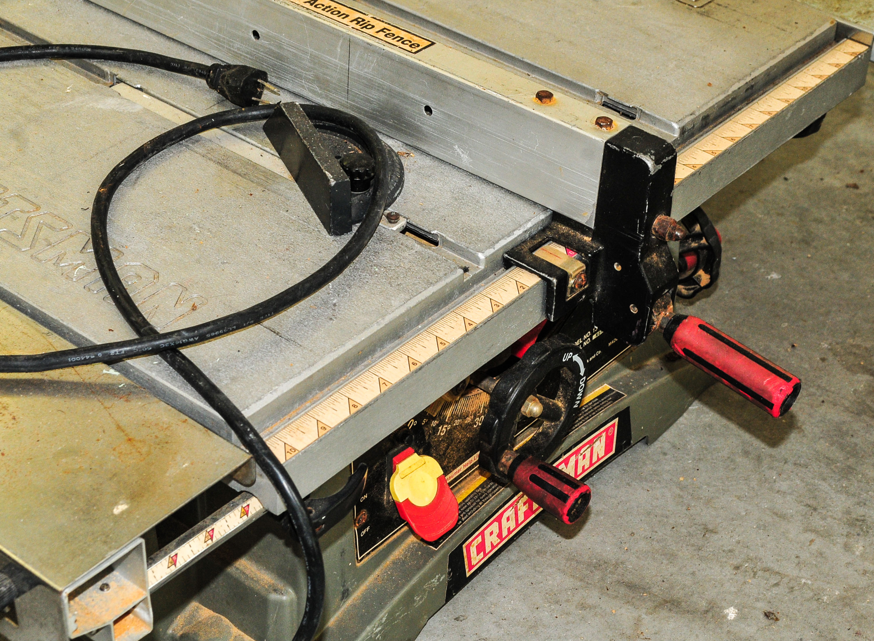 "Craftsman" 2.7HP Table Saw