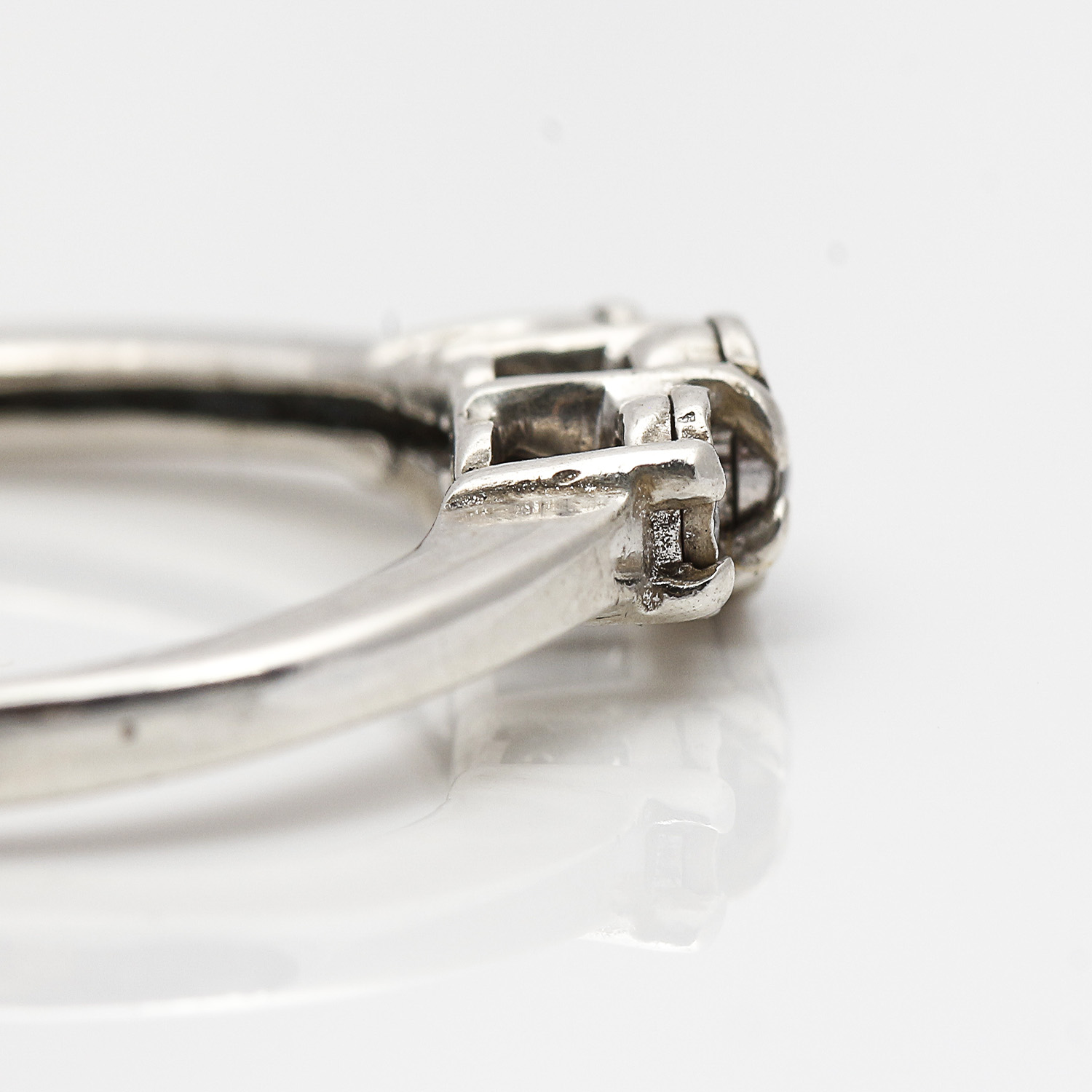 Sterling Silver Diamond Ring