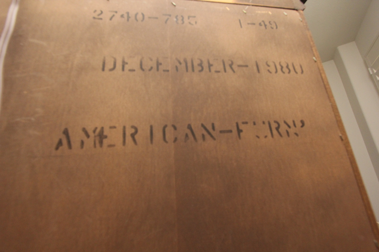 Vintage American Furniture Illuminated Cabinet