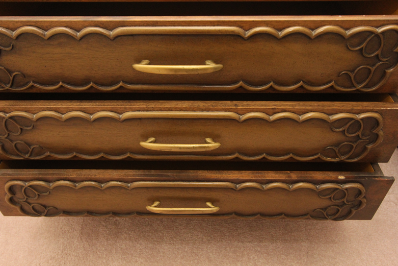 Vintage Walnut Chest of Drawers