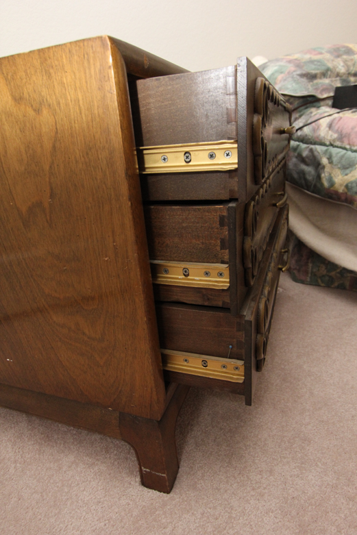 Vintage Walnut Chest of Drawers
