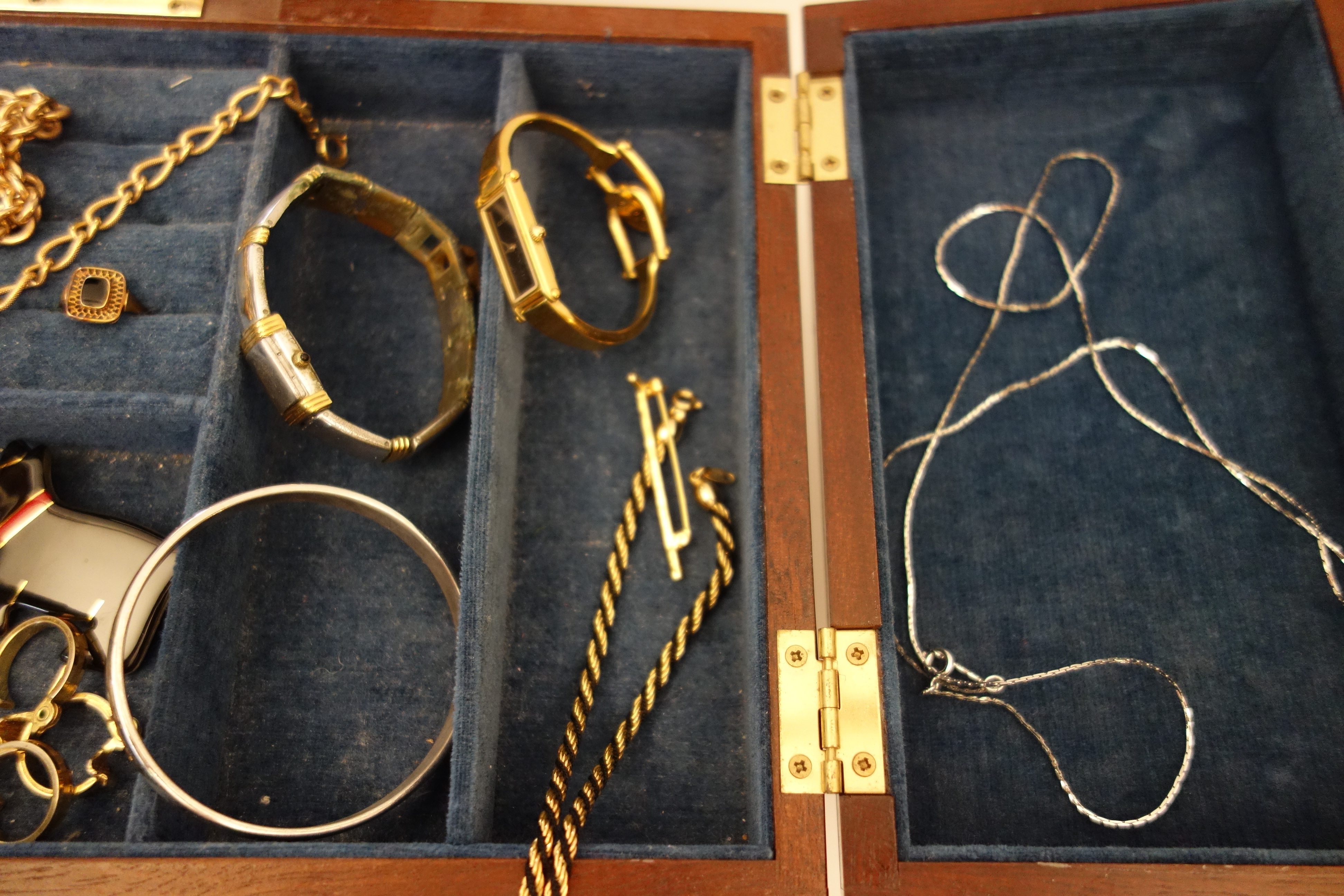 Vintage Jewelry Box and Costume Jewelry Collection