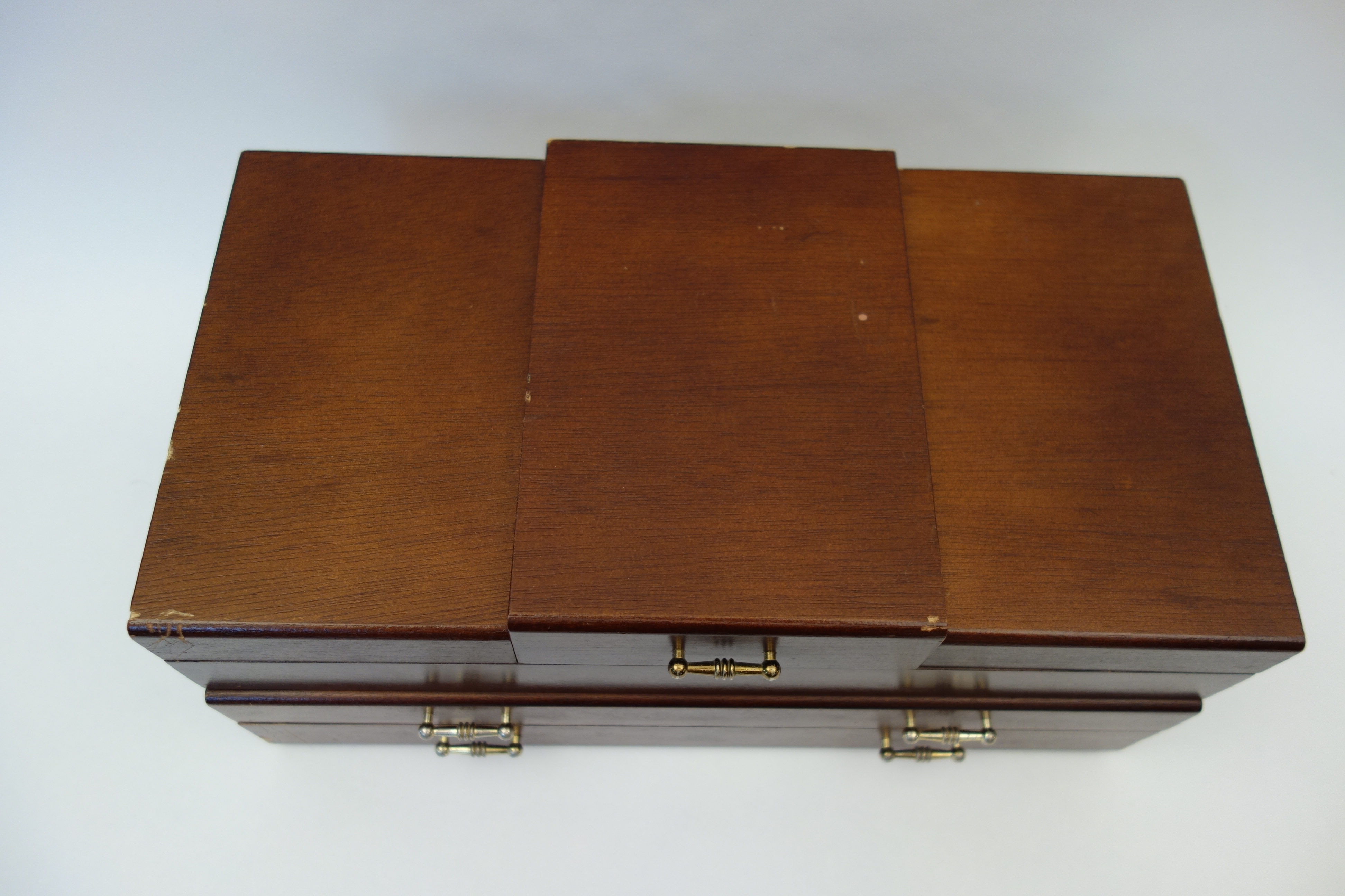 Vintage Jewelry Box and Costume Jewelry Collection