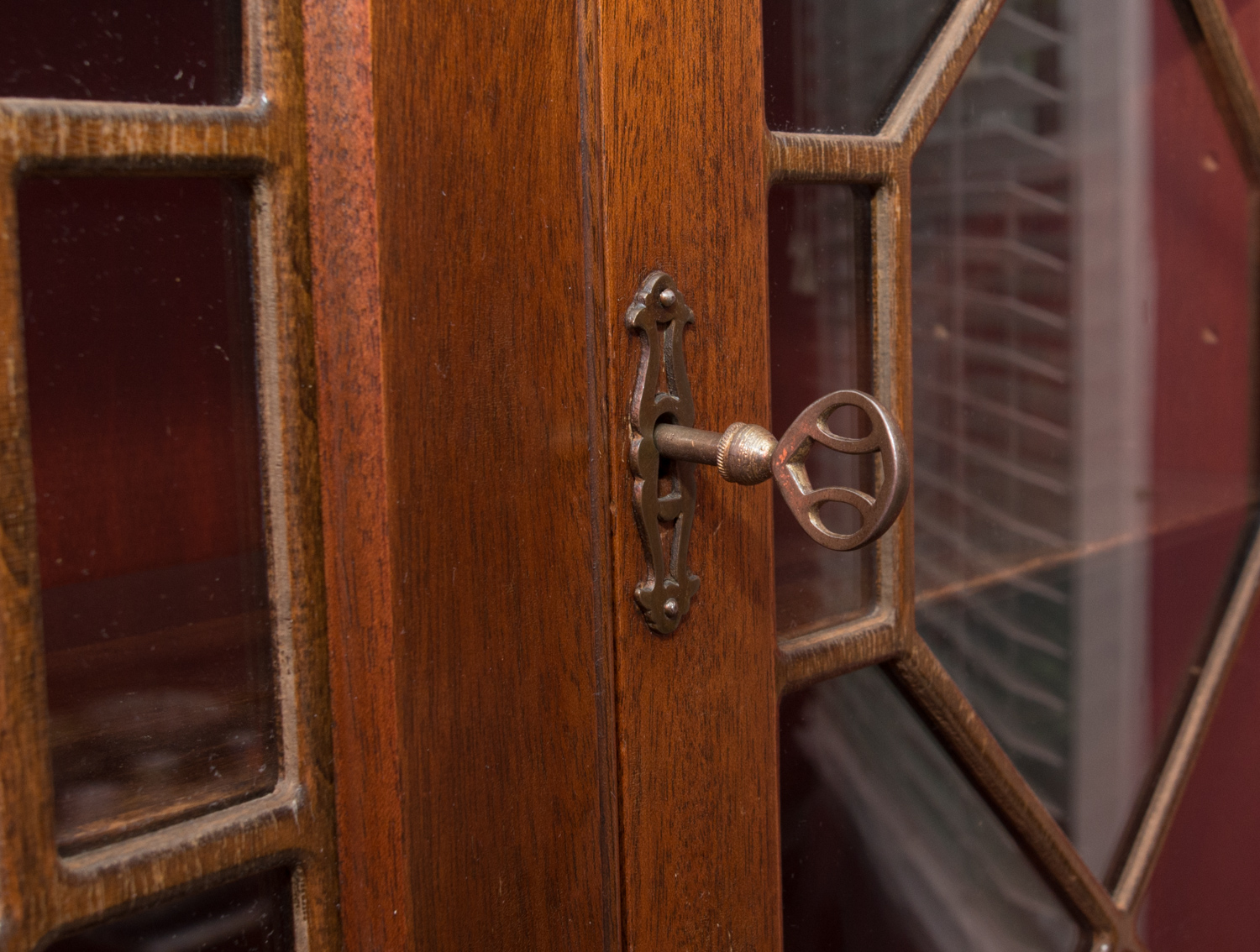 Vintage Mahogany Slant-Front Secretary