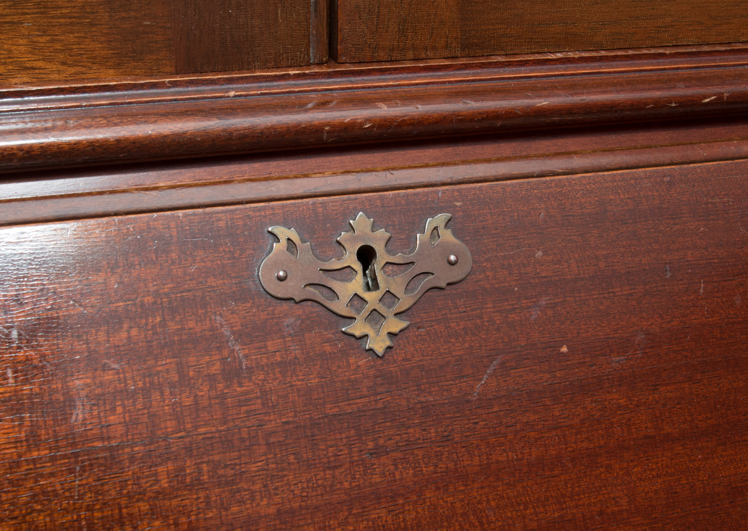 Vintage Mahogany Slant-Front Secretary