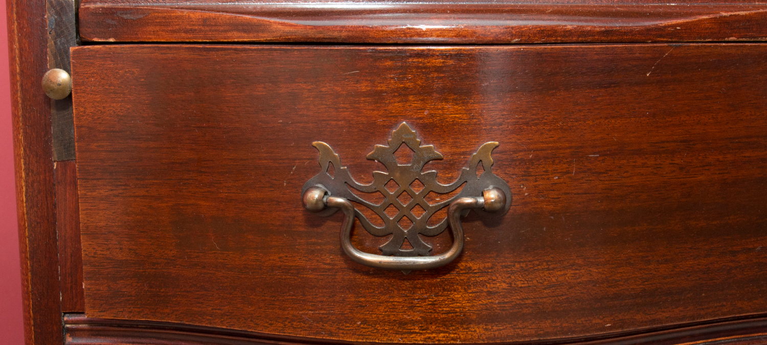 Vintage Mahogany Slant-Front Secretary