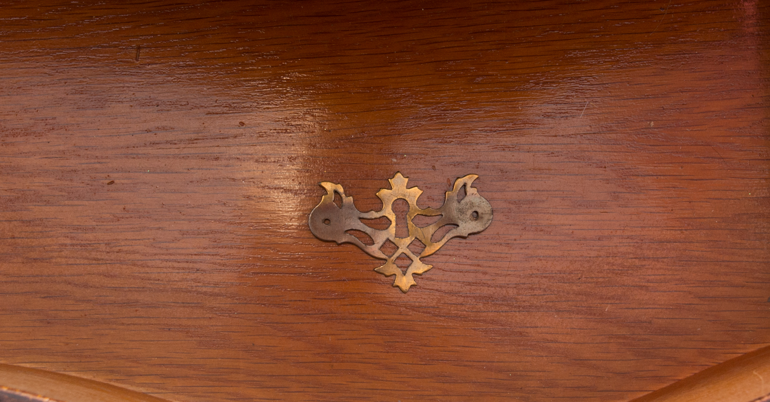 Vintage Mahogany Slant-Front Secretary