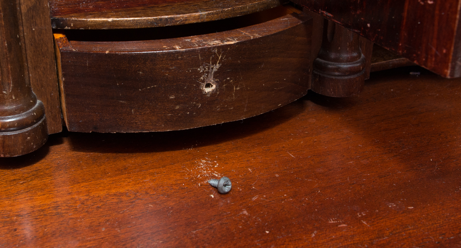 Vintage Mahogany Slant-Front Secretary