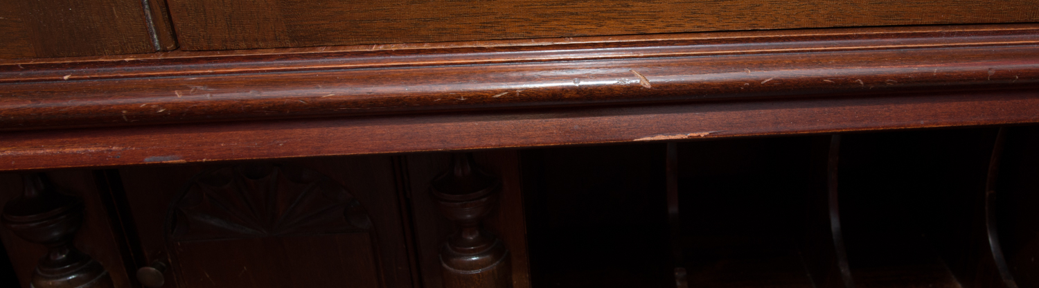 Vintage Mahogany Slant-Front Secretary