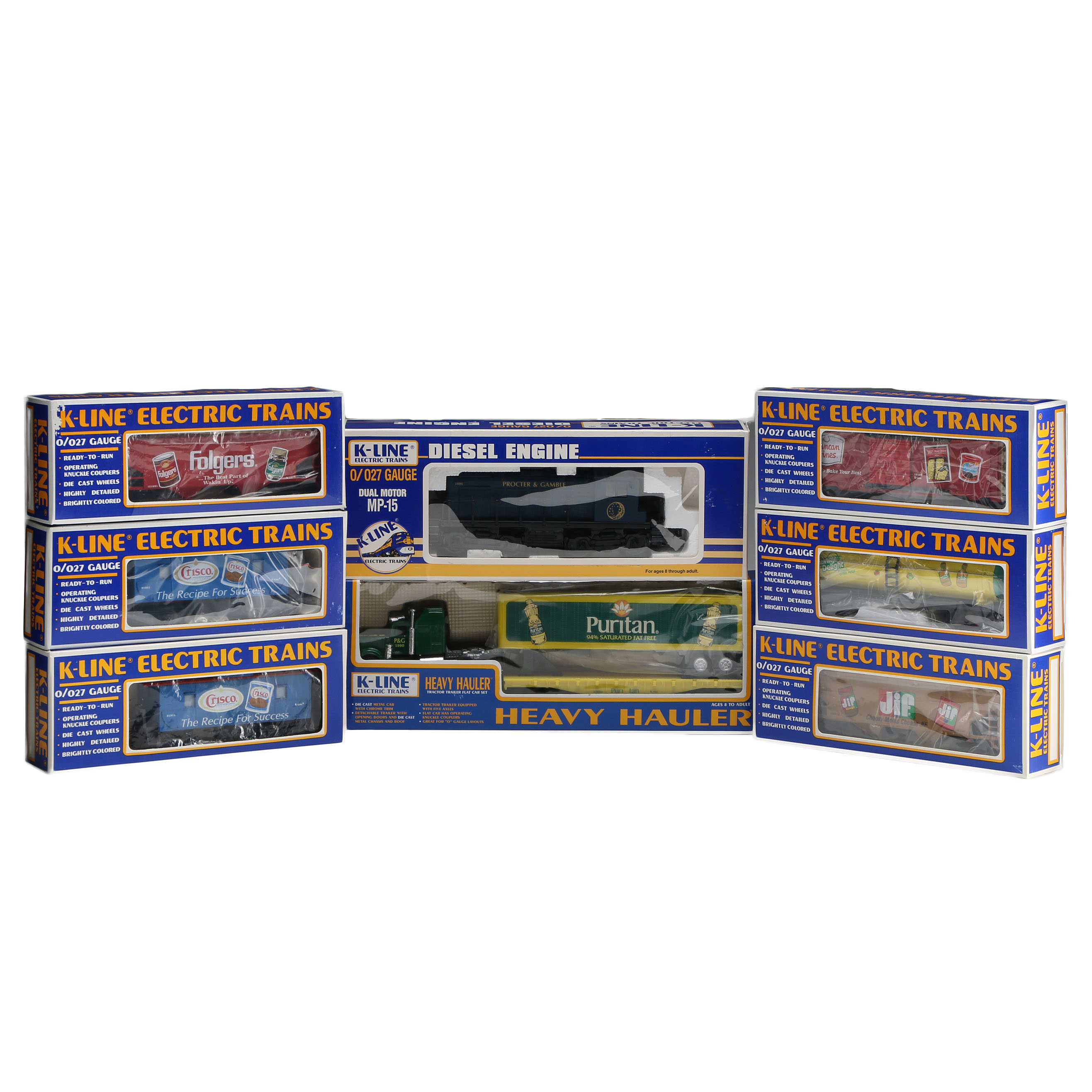 1990 Limited Edition Procter & Gamble Collector's K-Line Electric Train Set