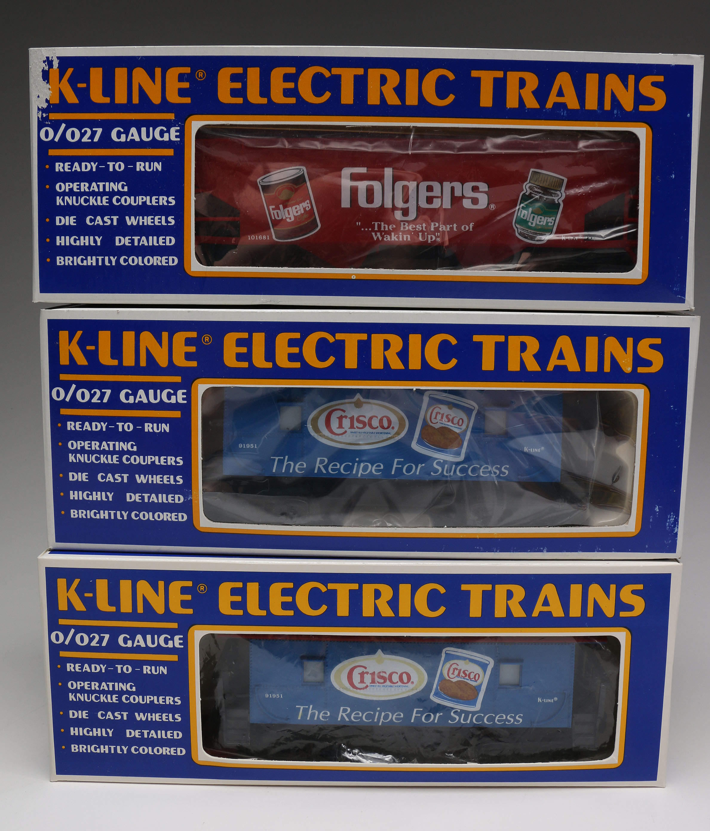 1990 Limited Edition Procter & Gamble Collector's K-Line Electric Train Set
