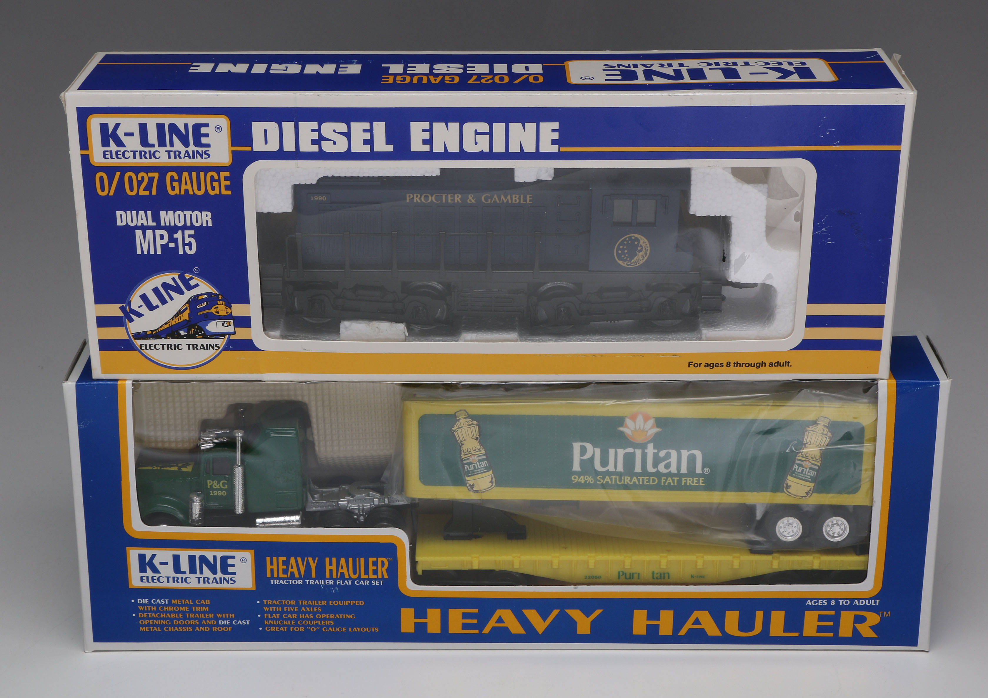 1990 Limited Edition Procter & Gamble Collector's K-Line Electric Train Set