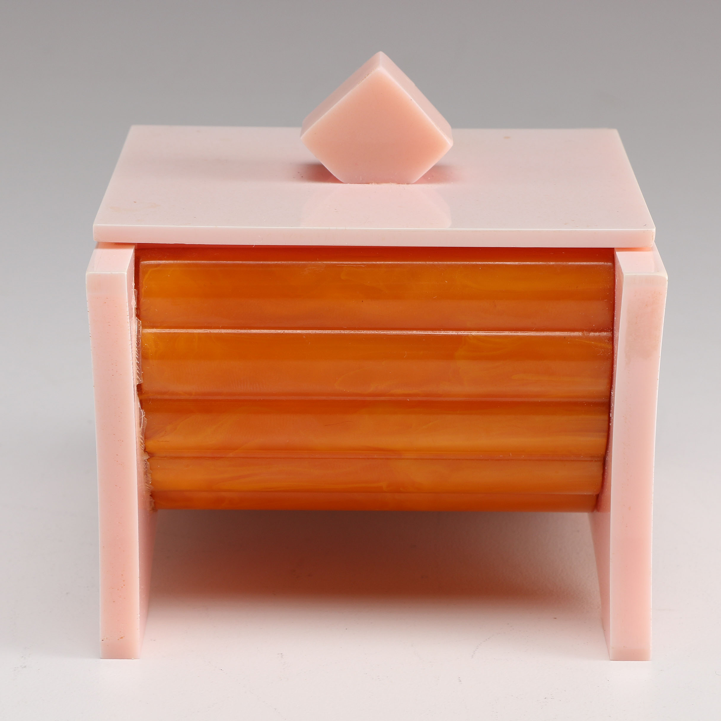 Pair of Vintage Bakelite Lidded Dishes