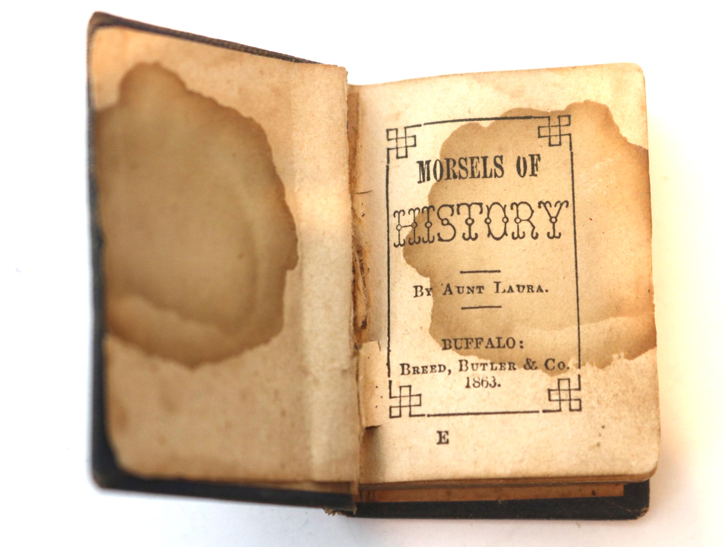 Collection of Antique Miniature Books