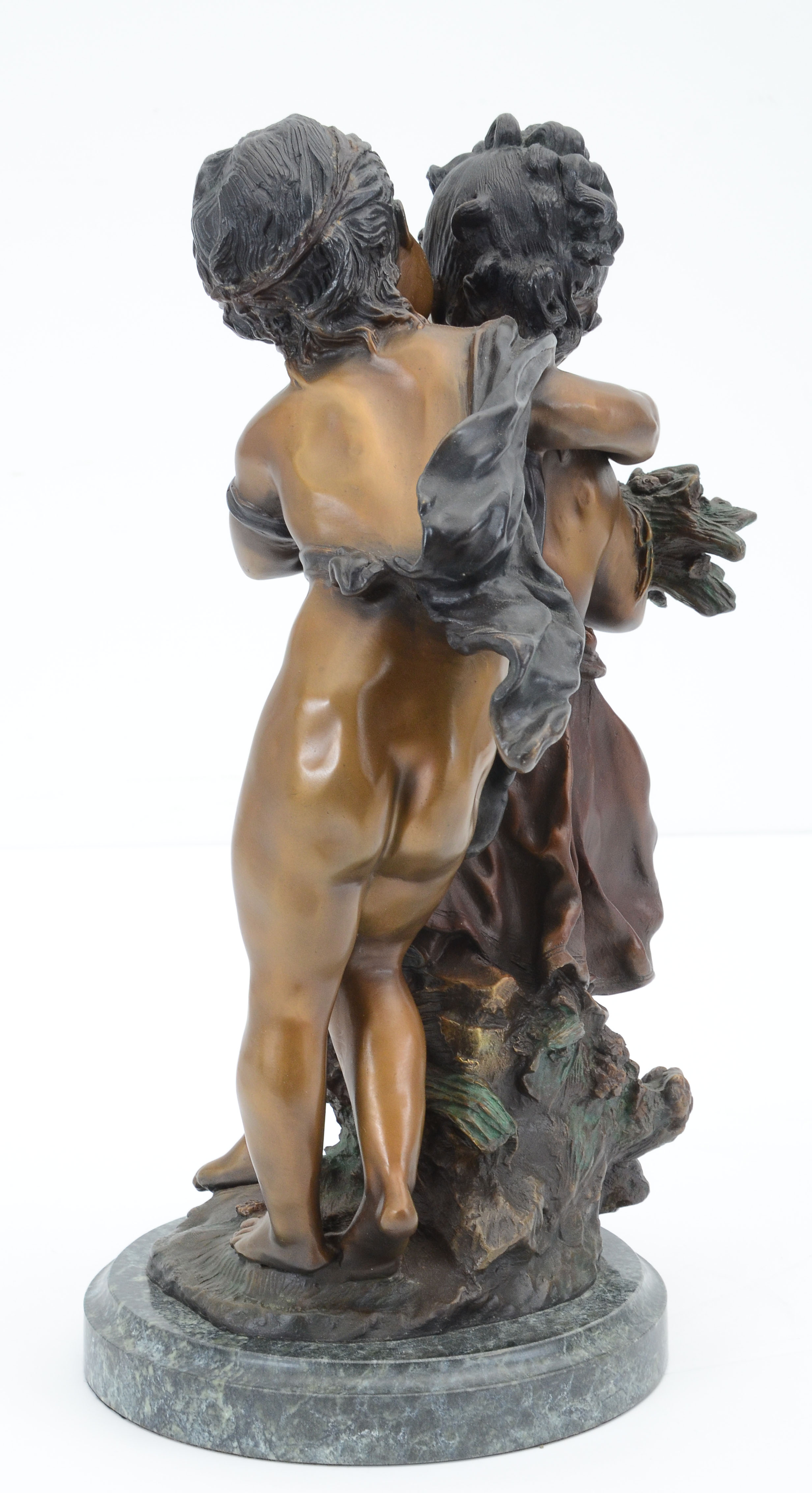 "Secret" Bronze Sculpture After Claude Michel Clodion