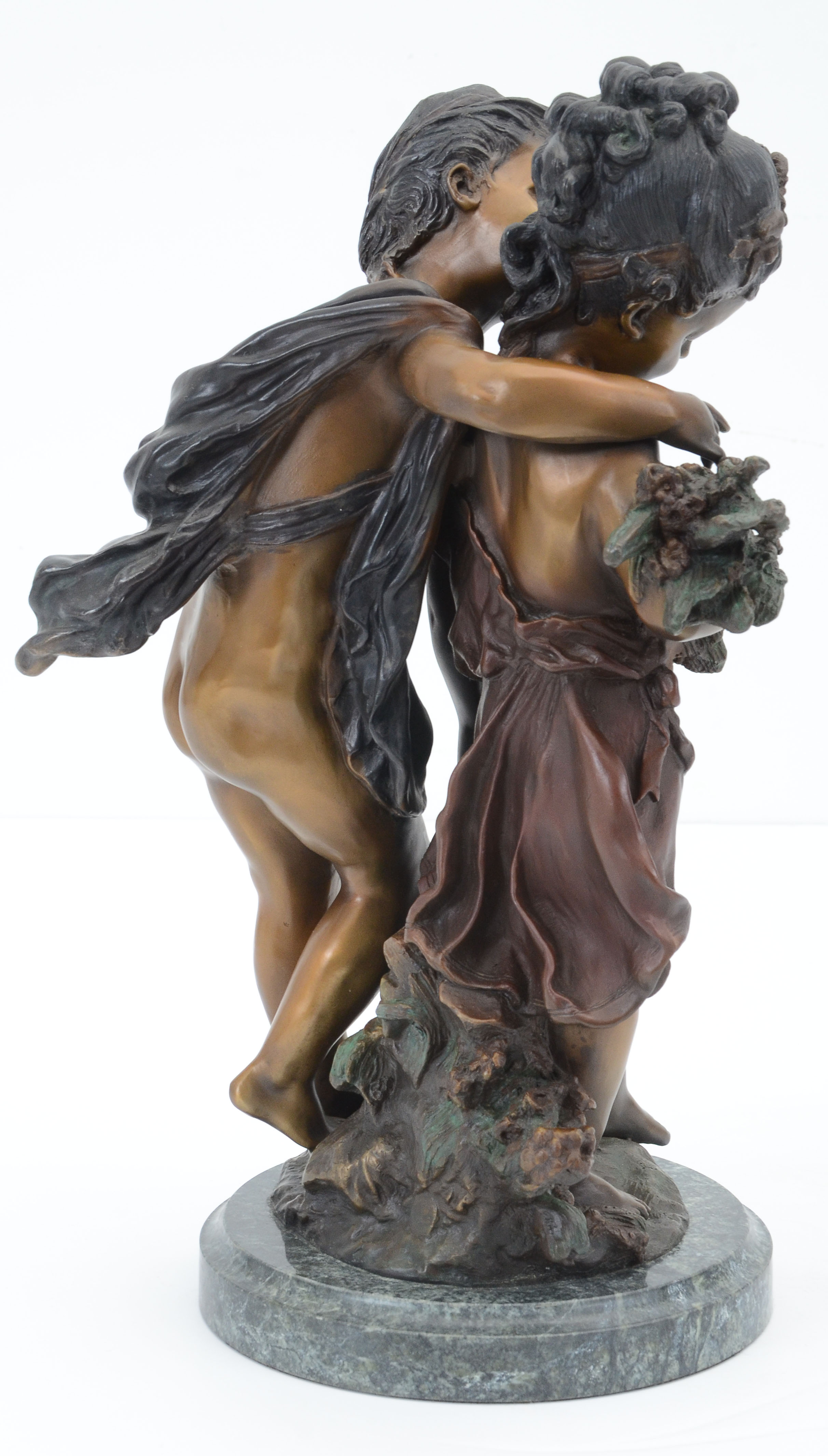 "Secret" Bronze Sculpture After Claude Michel Clodion