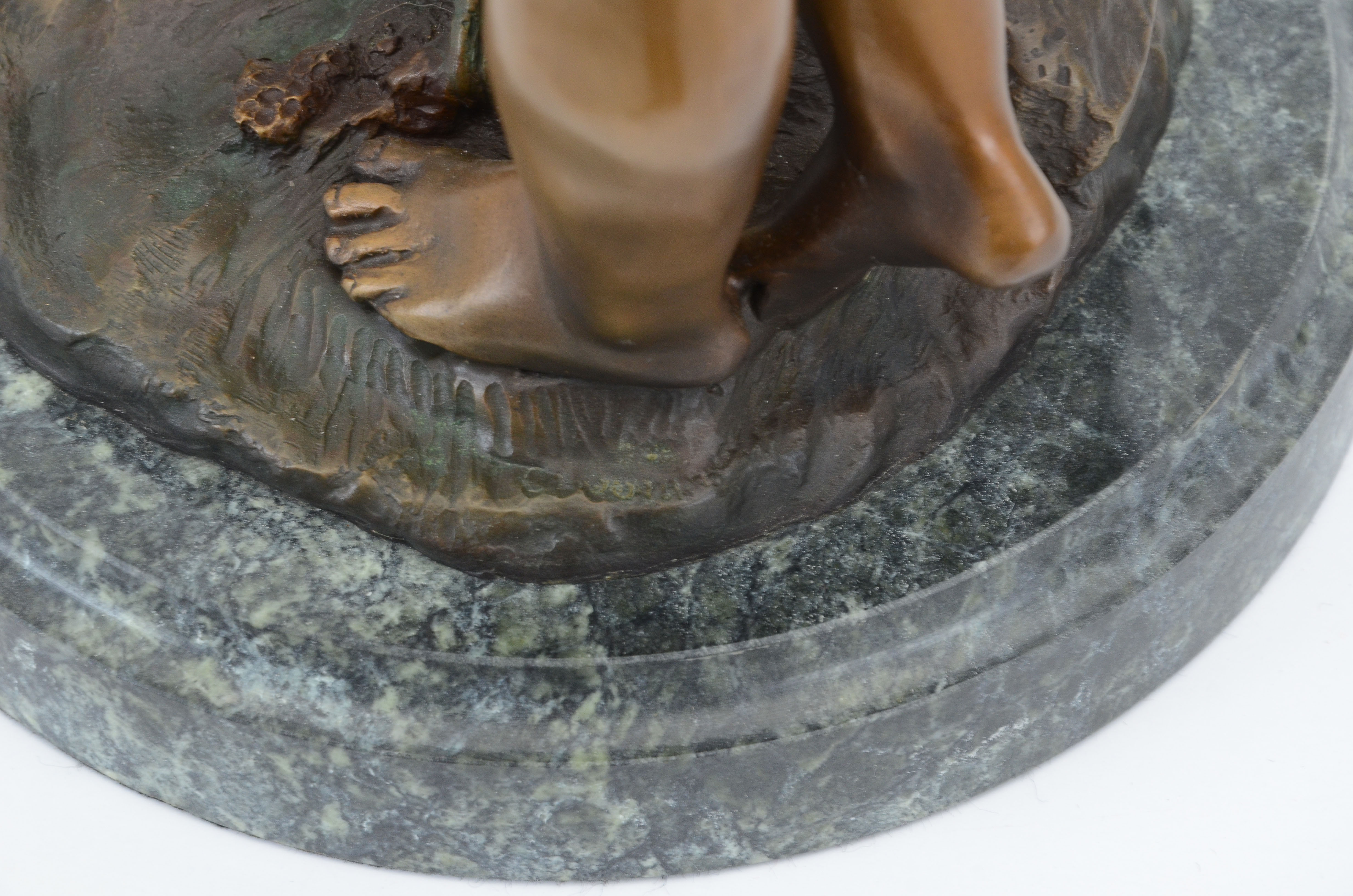 "Secret" Bronze Sculpture After Claude Michel Clodion