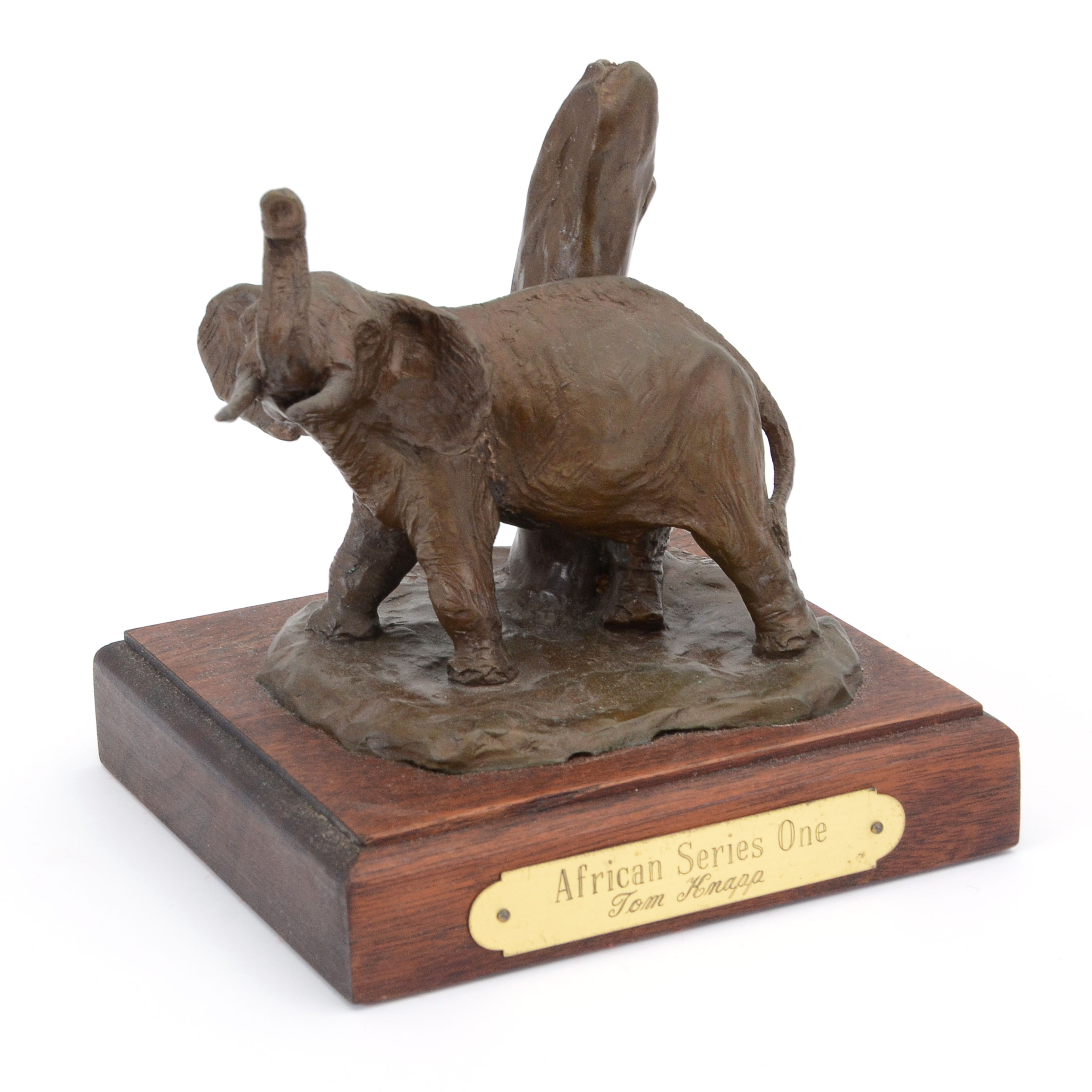 Limited Edition Tom Knapp "African Series One" Bronze Sculpture