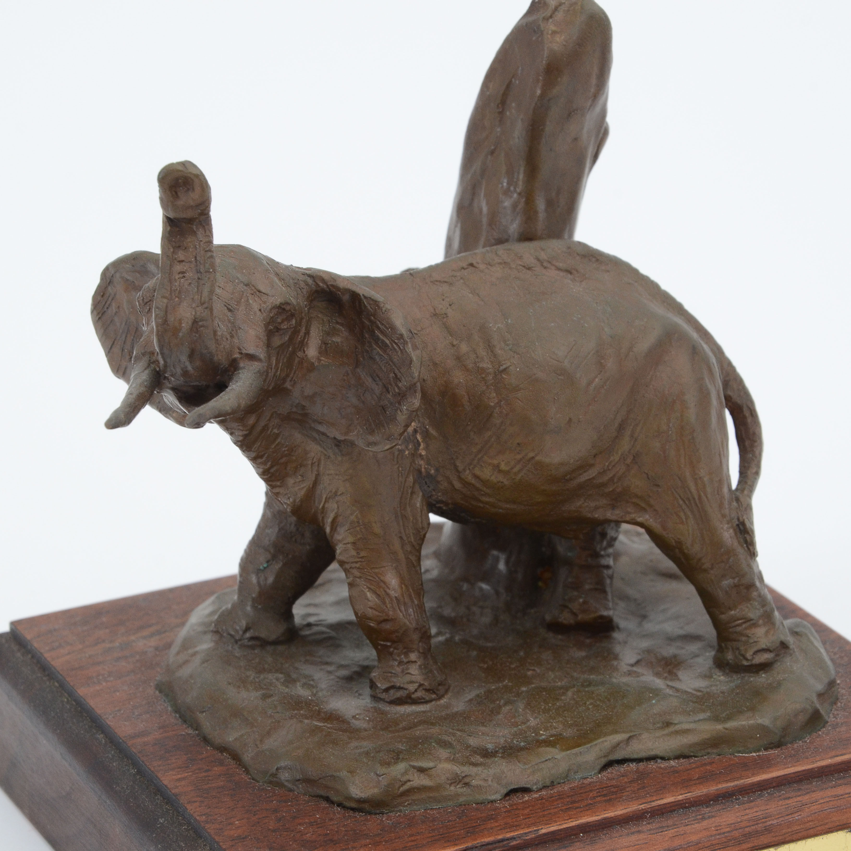Limited Edition Tom Knapp "African Series One" Bronze Sculpture