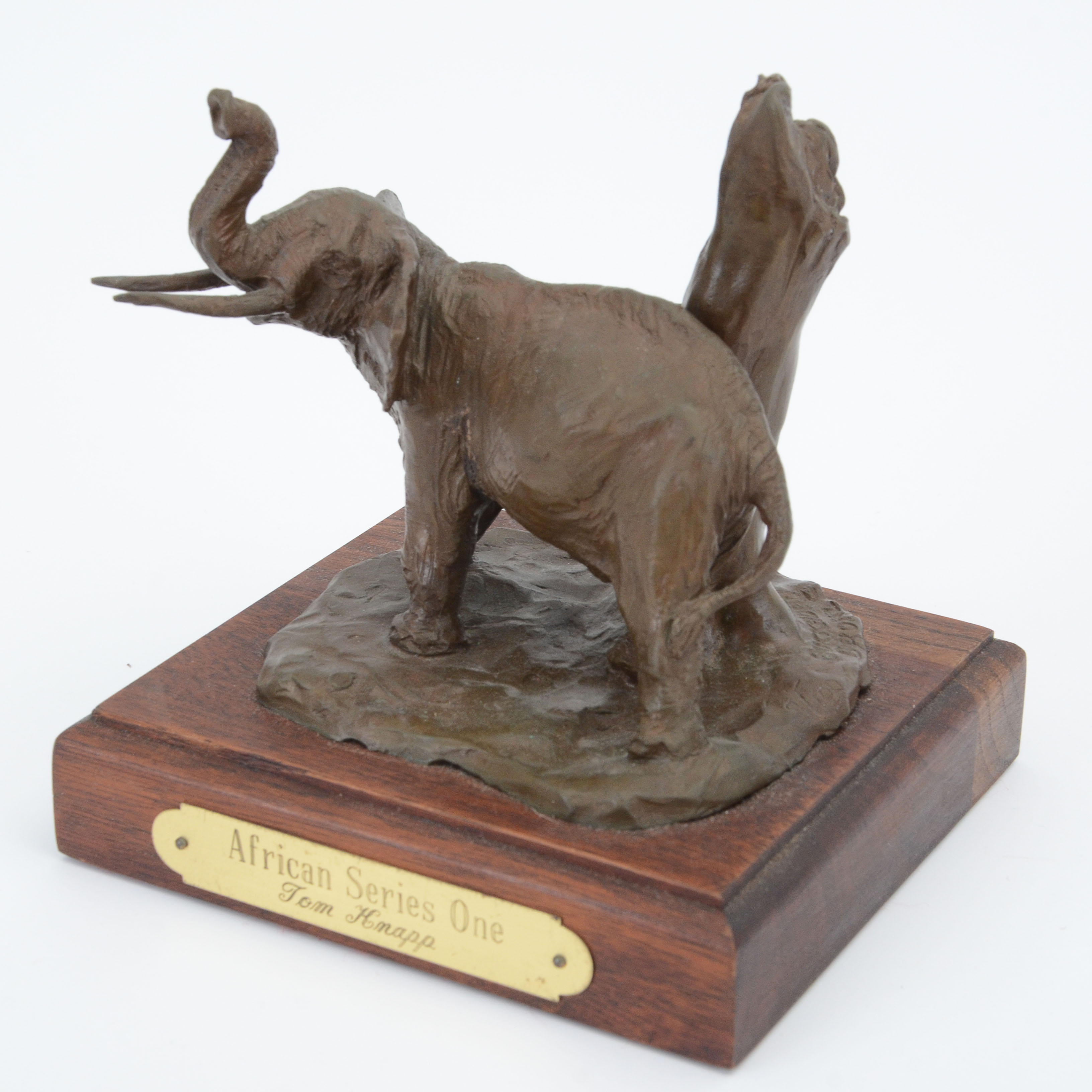 Limited Edition Tom Knapp "African Series One" Bronze Sculpture