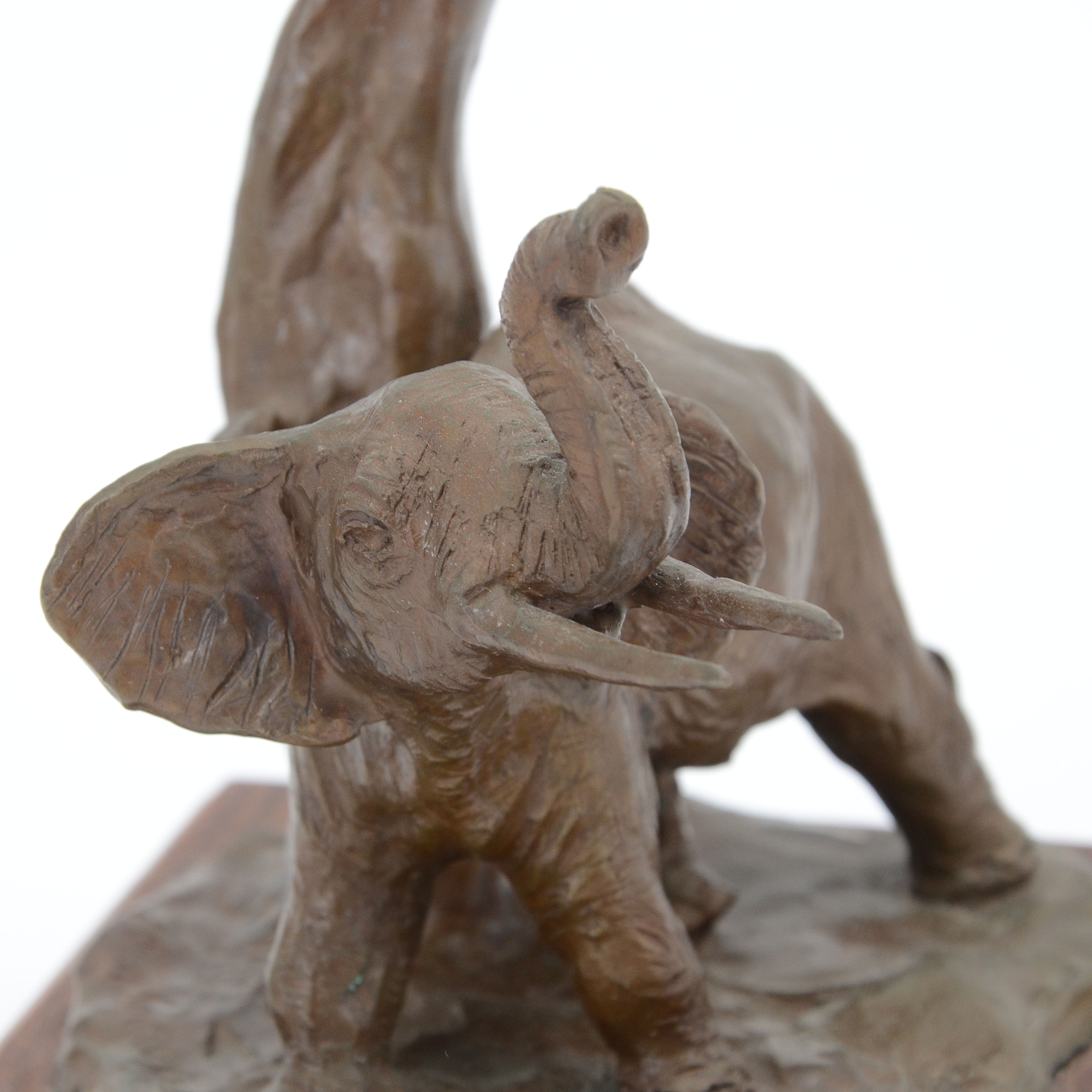 Limited Edition Tom Knapp "African Series One" Bronze Sculpture