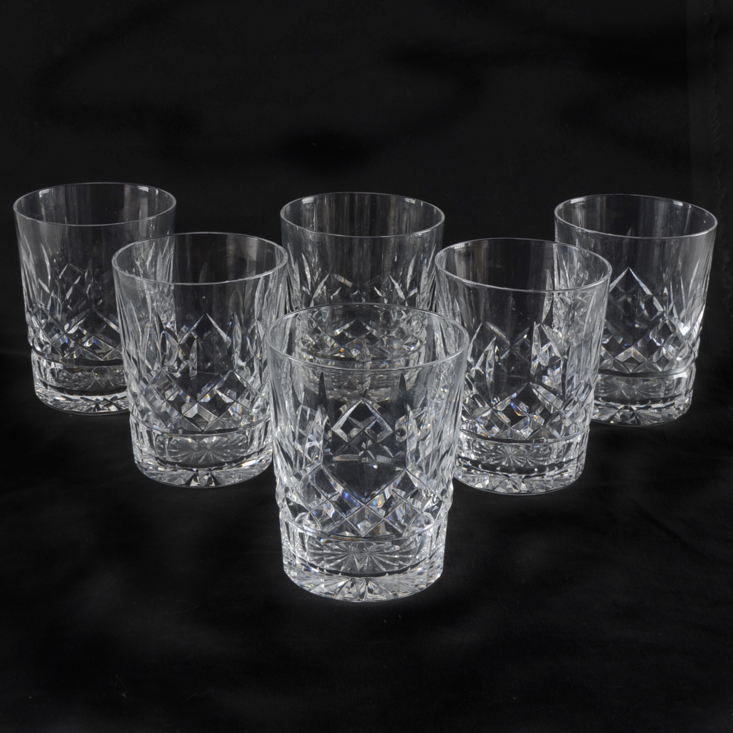 Waterford Crystal Double Old Fashioned Glasses