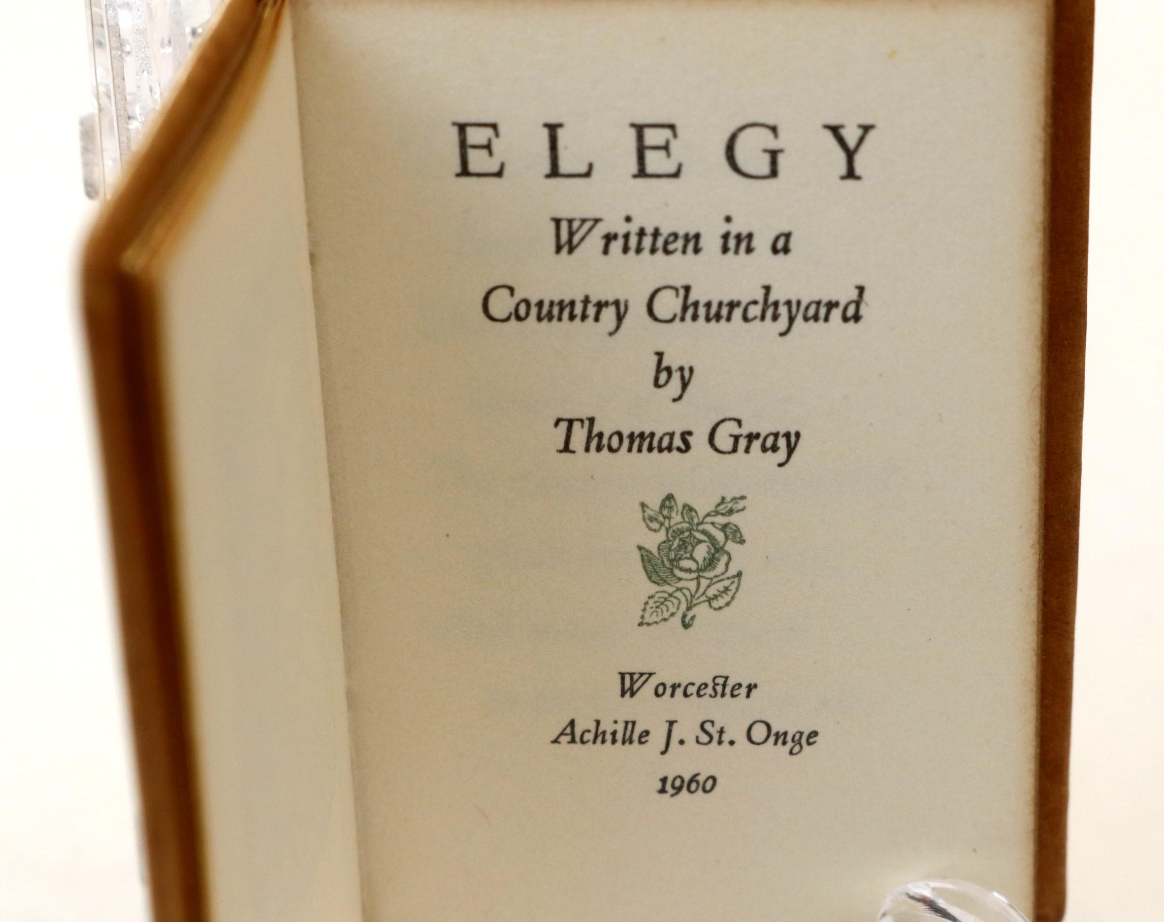 Five Miniature Books