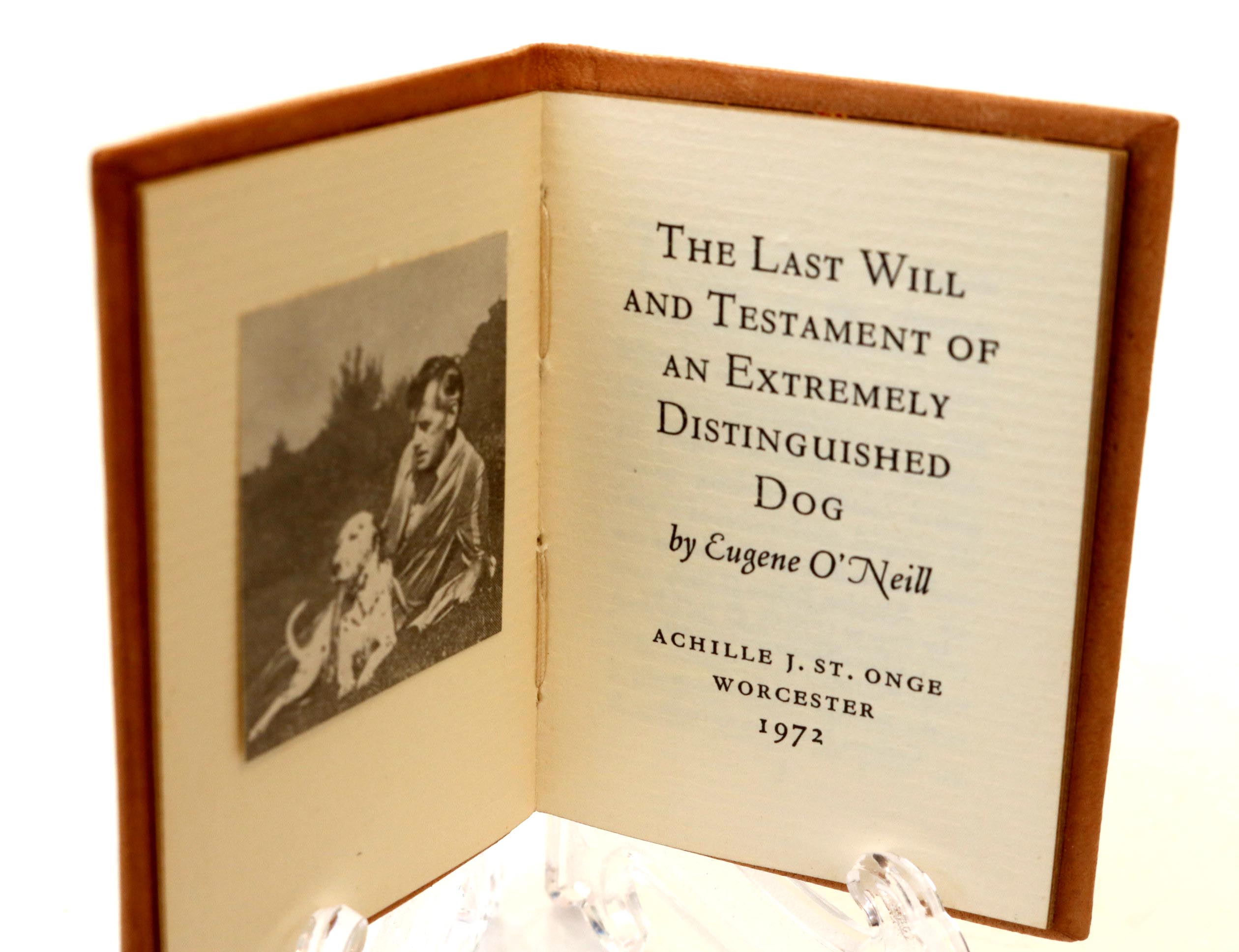 St. Onge "Wild Apples", "Thoreau's Turtle Nest" Miniature Books