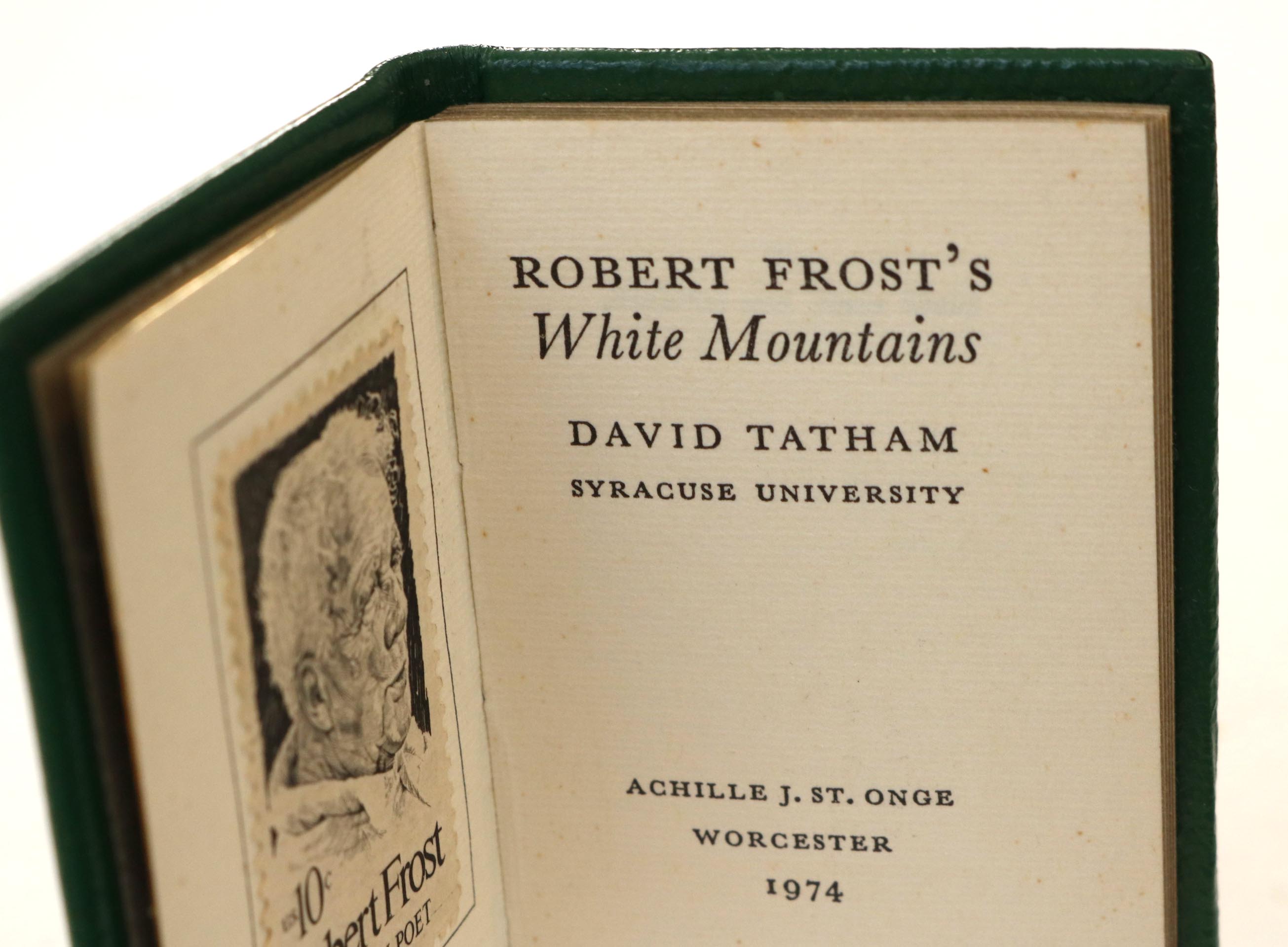 St. Onge "Wild Apples", "Thoreau's Turtle Nest" Miniature Books