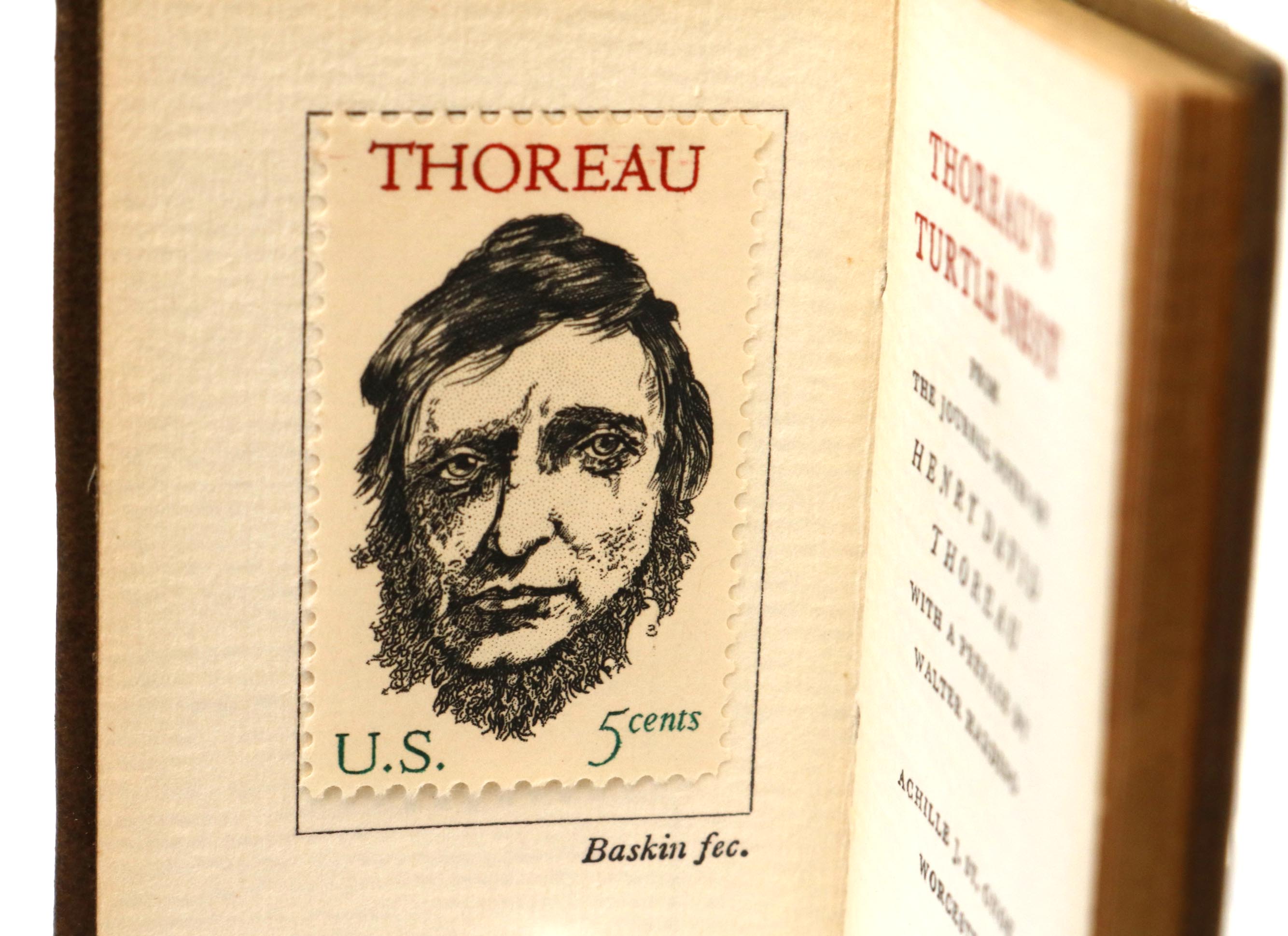 St. Onge "Wild Apples", "Thoreau's Turtle Nest" Miniature Books