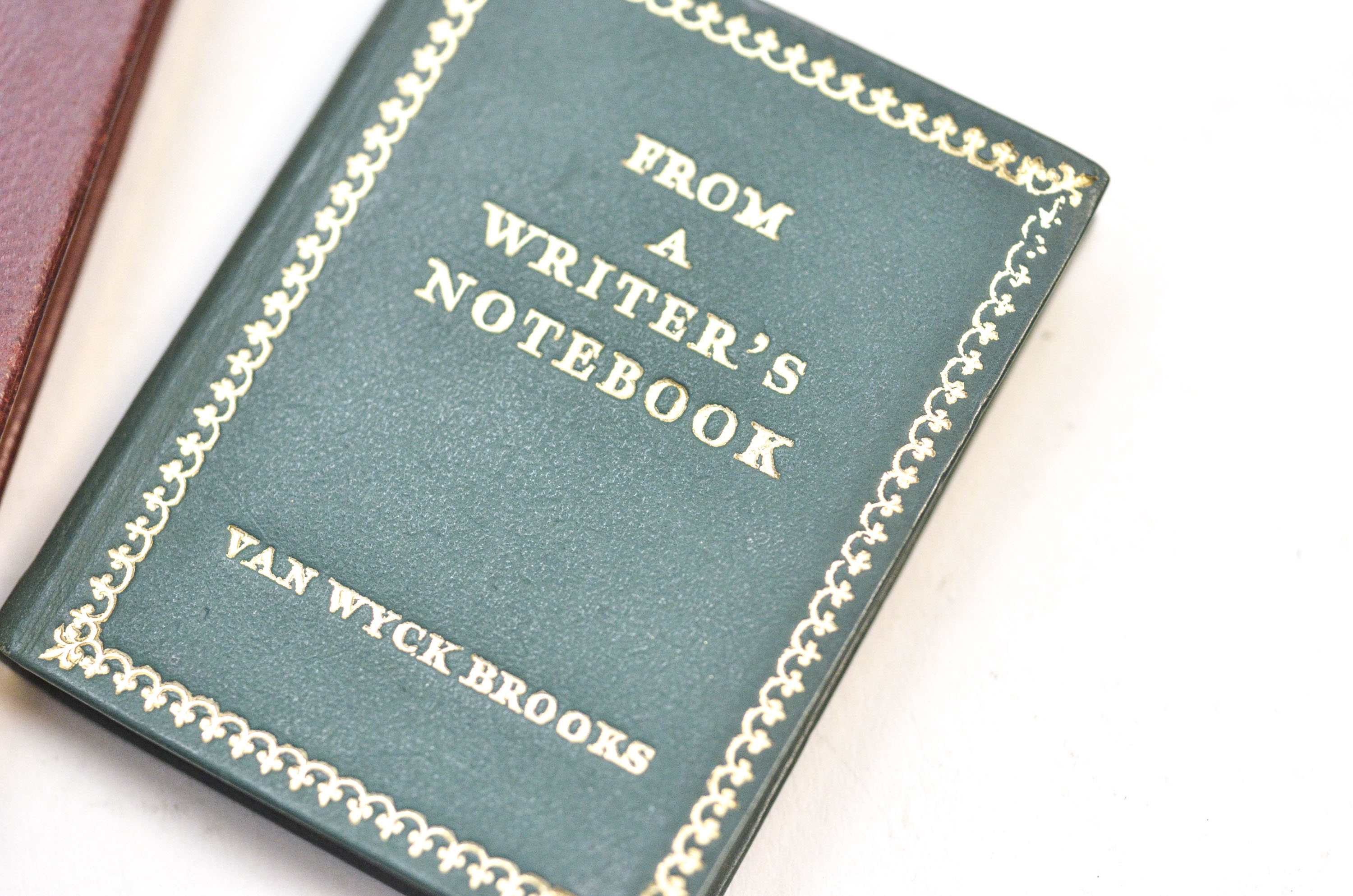 Three Miniature Leather Bound Books