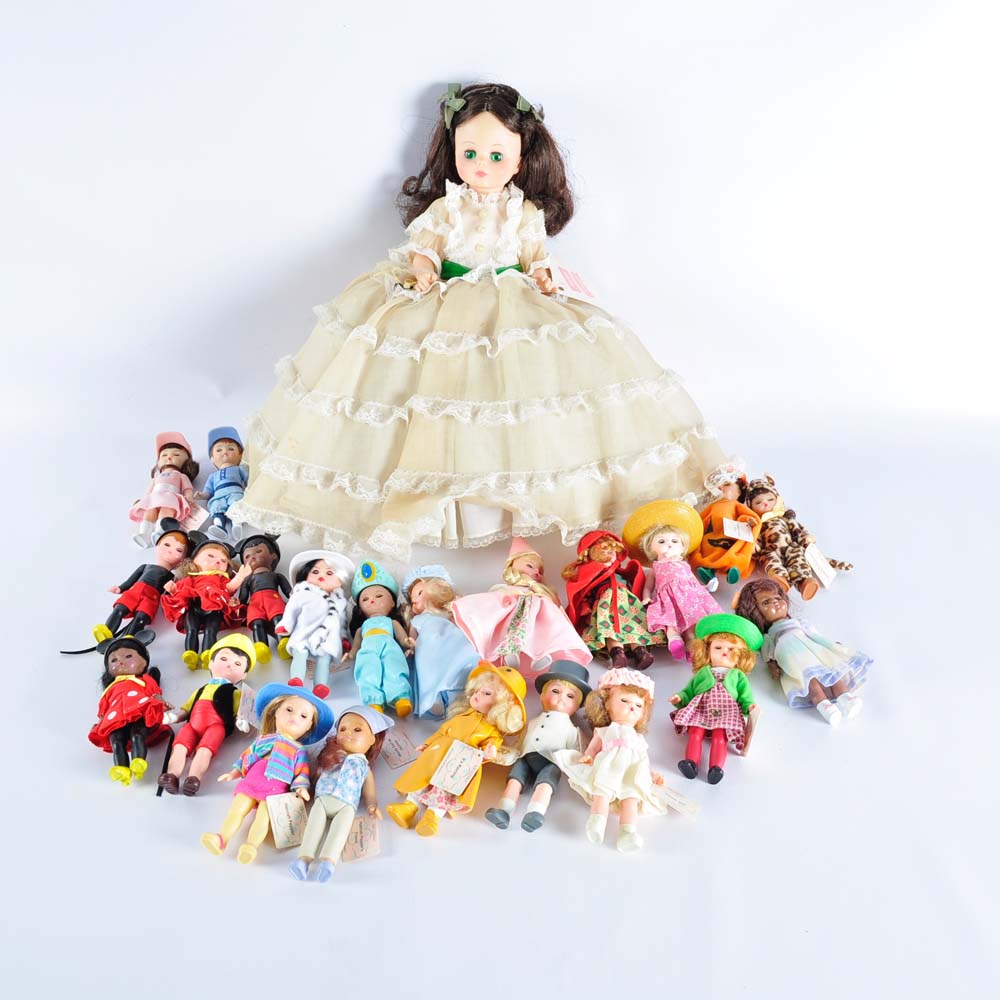 Collection of Madame Alexander Dolls